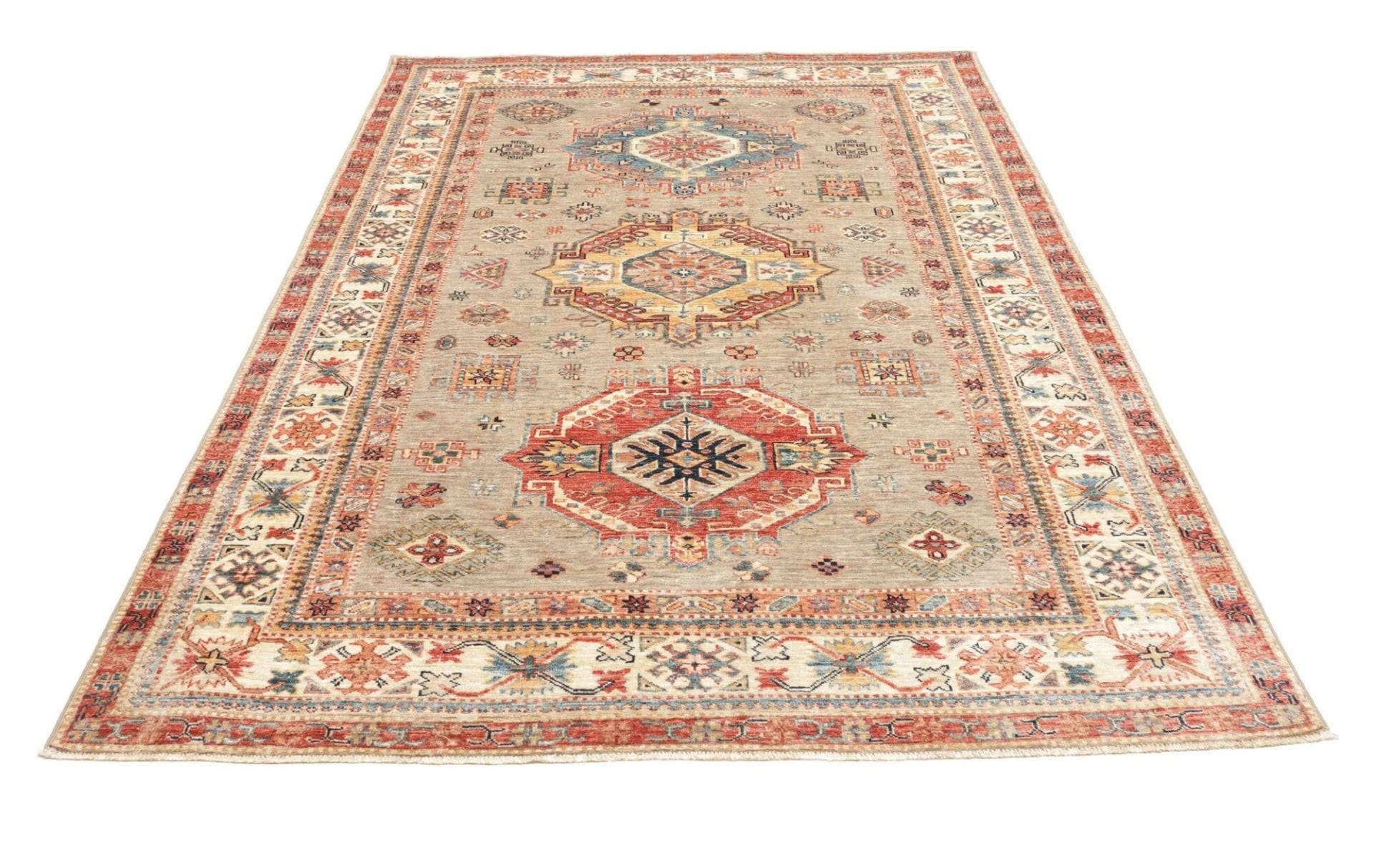 Handgeknüpfter Kazak Orientteppich 165 × 235 cm