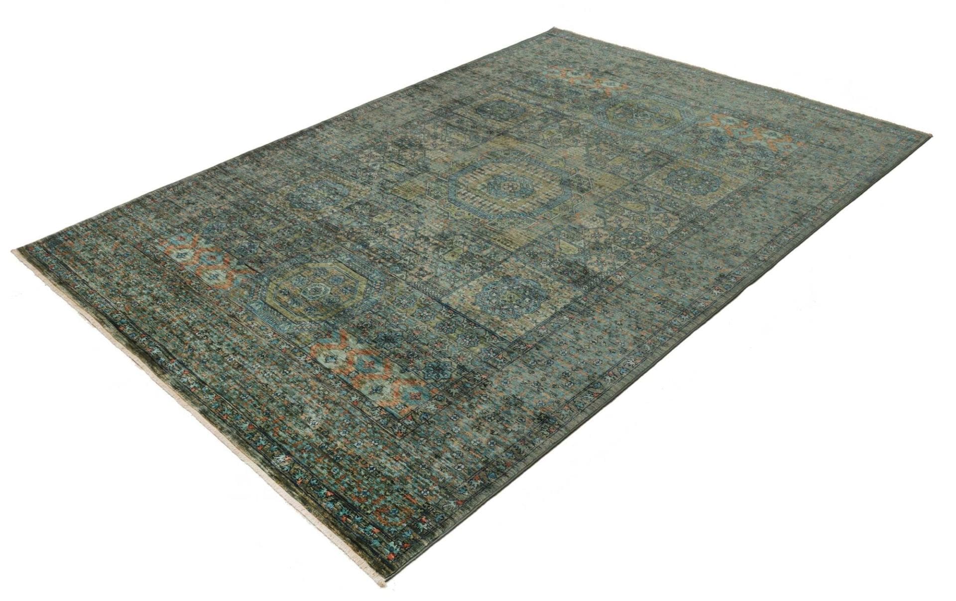 Mamluk Orientteppich 171 × 240 cm aus Wolle, handgeknüpft