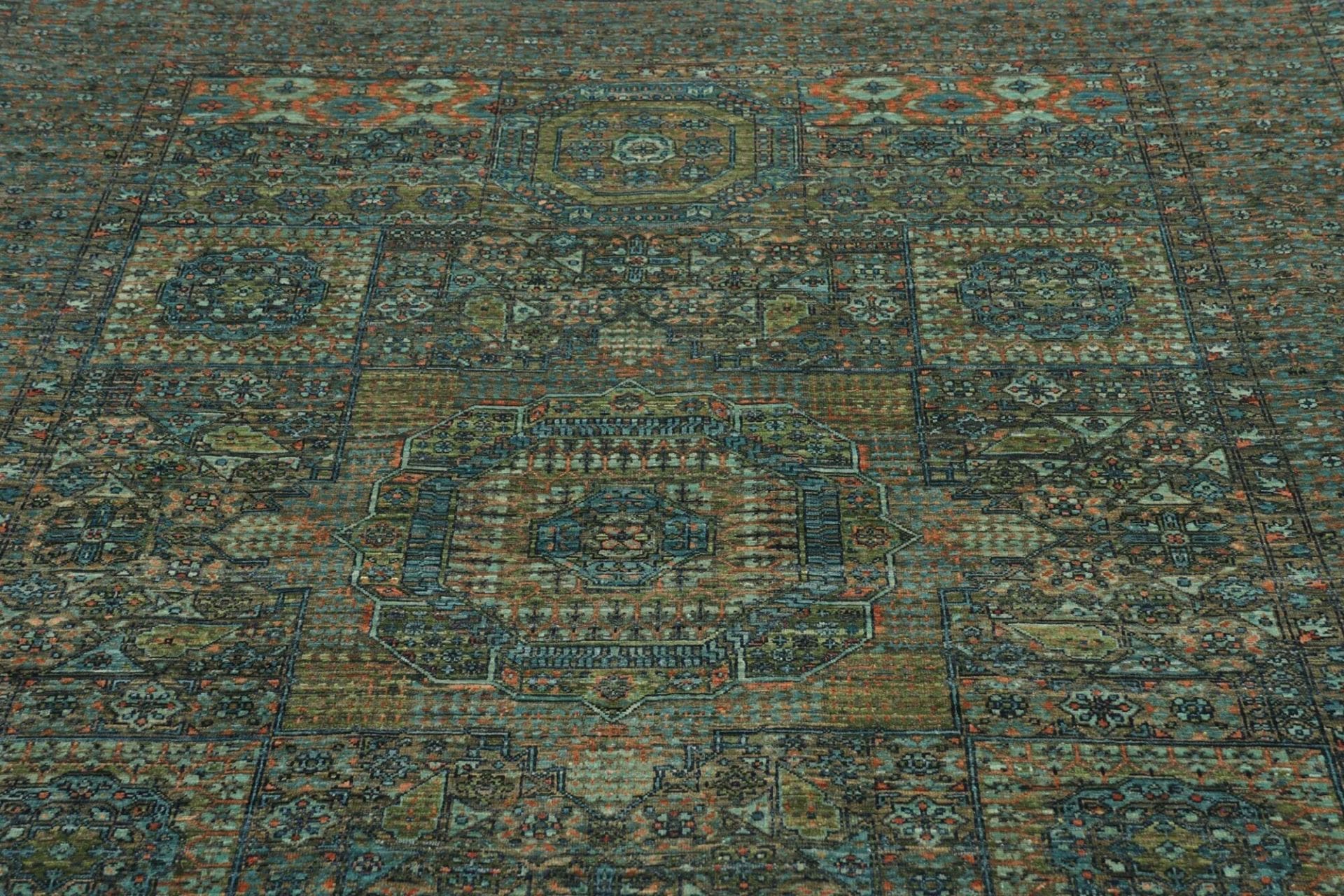 Mamluk Orientteppich 171 × 240 cm aus Wolle, handgeknüpft