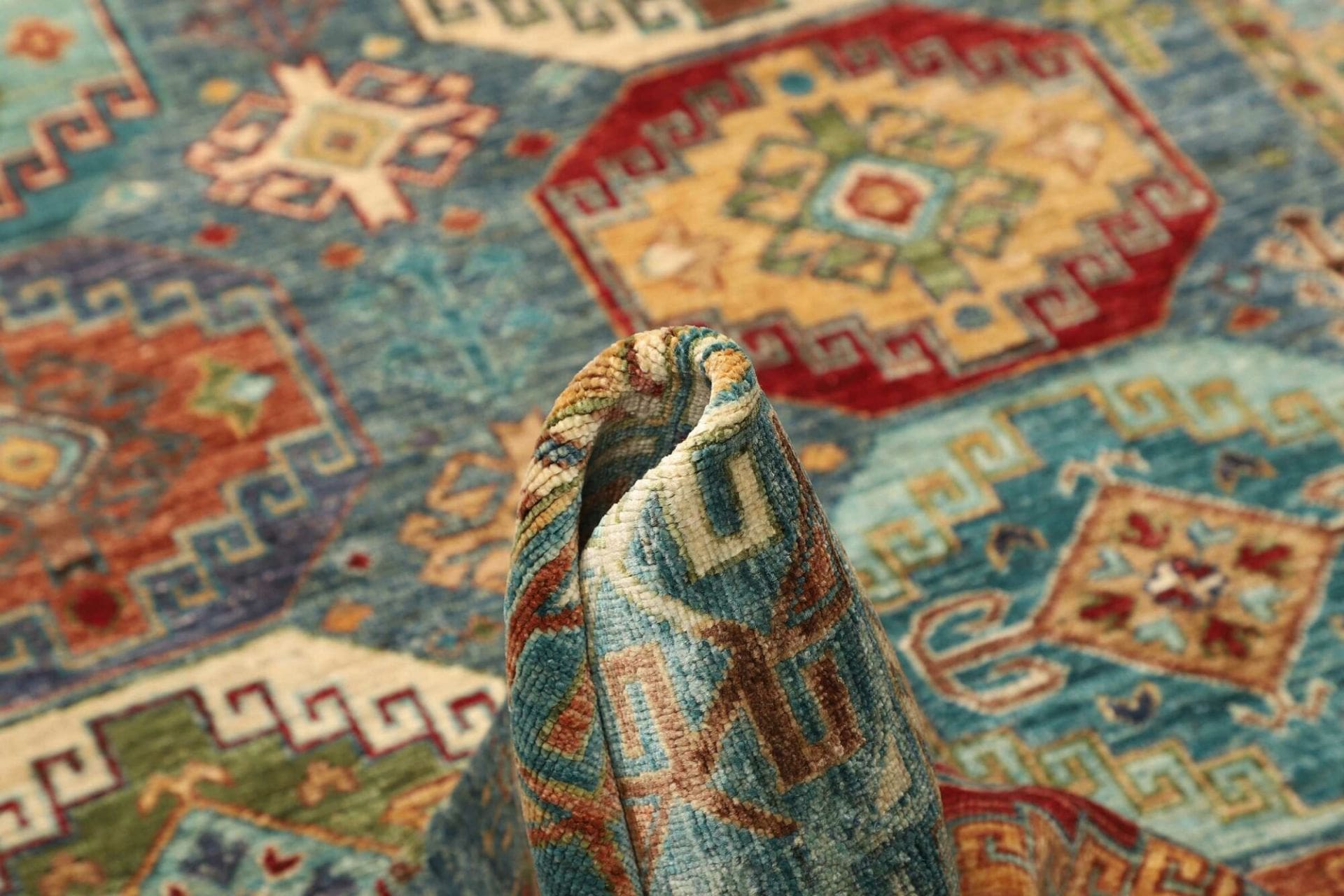 Handgeknüpfter Samarkand Orientteppich 153 × 213 cm