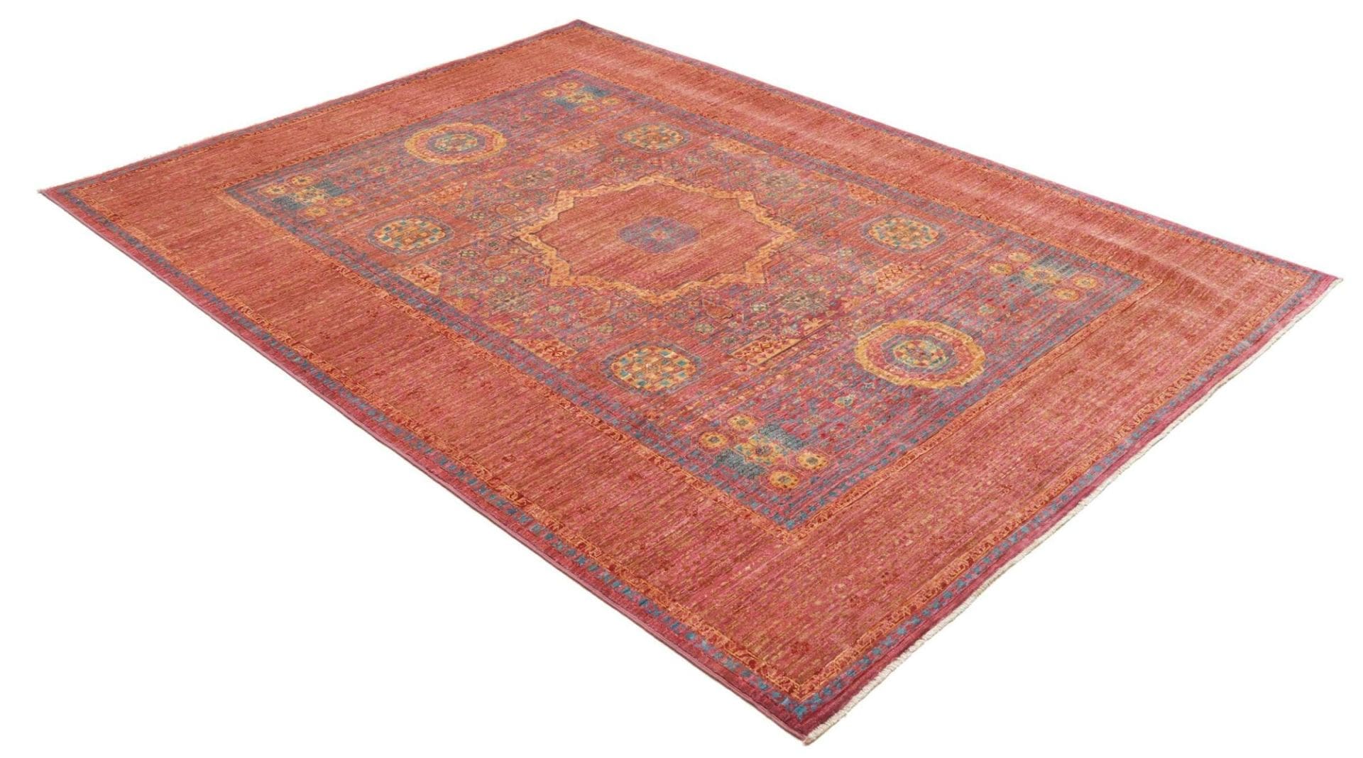 Mamluk Orientteppich aus Pakistan, 173 × 241 cm