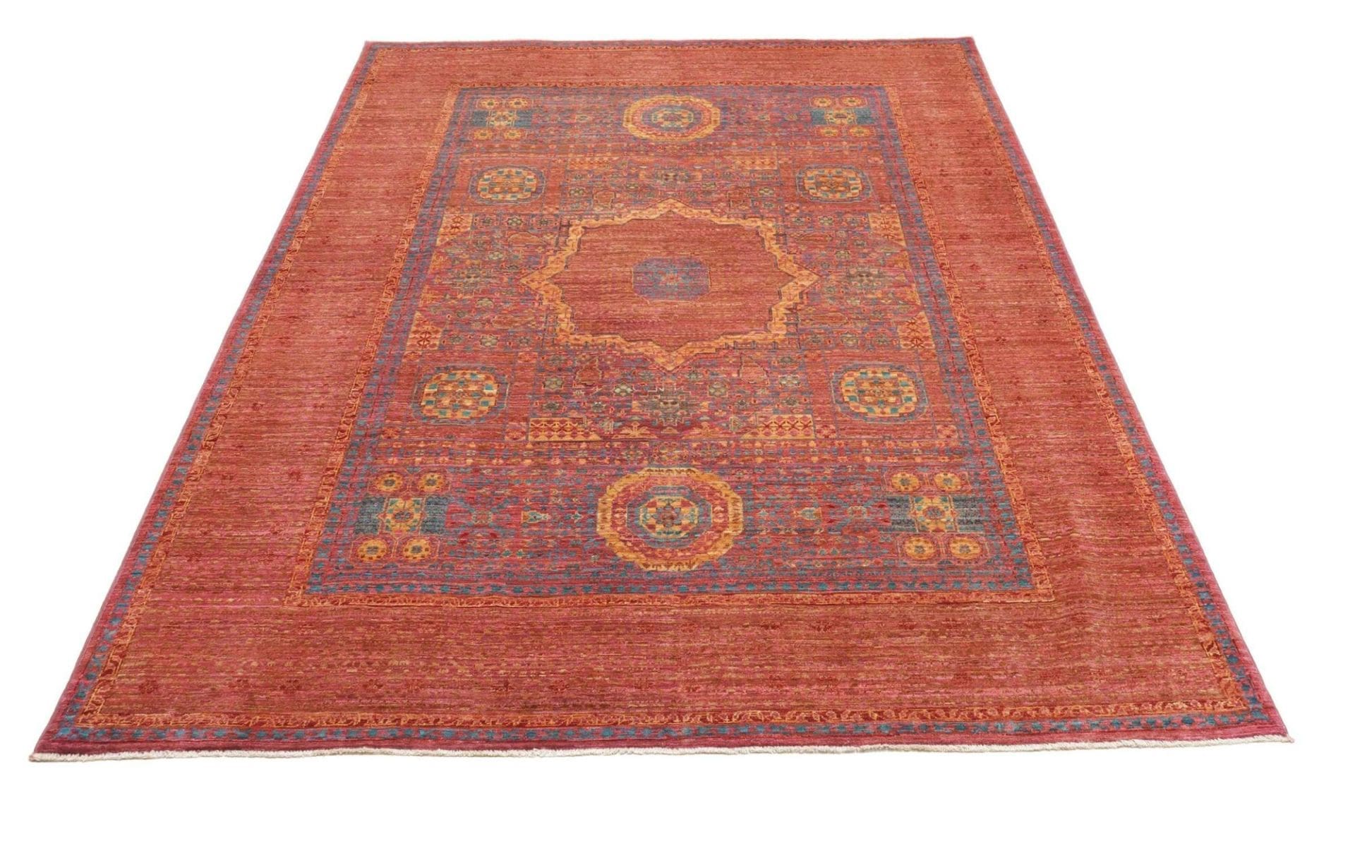 Mamluk Orientteppich aus Pakistan, 173 × 241 cm