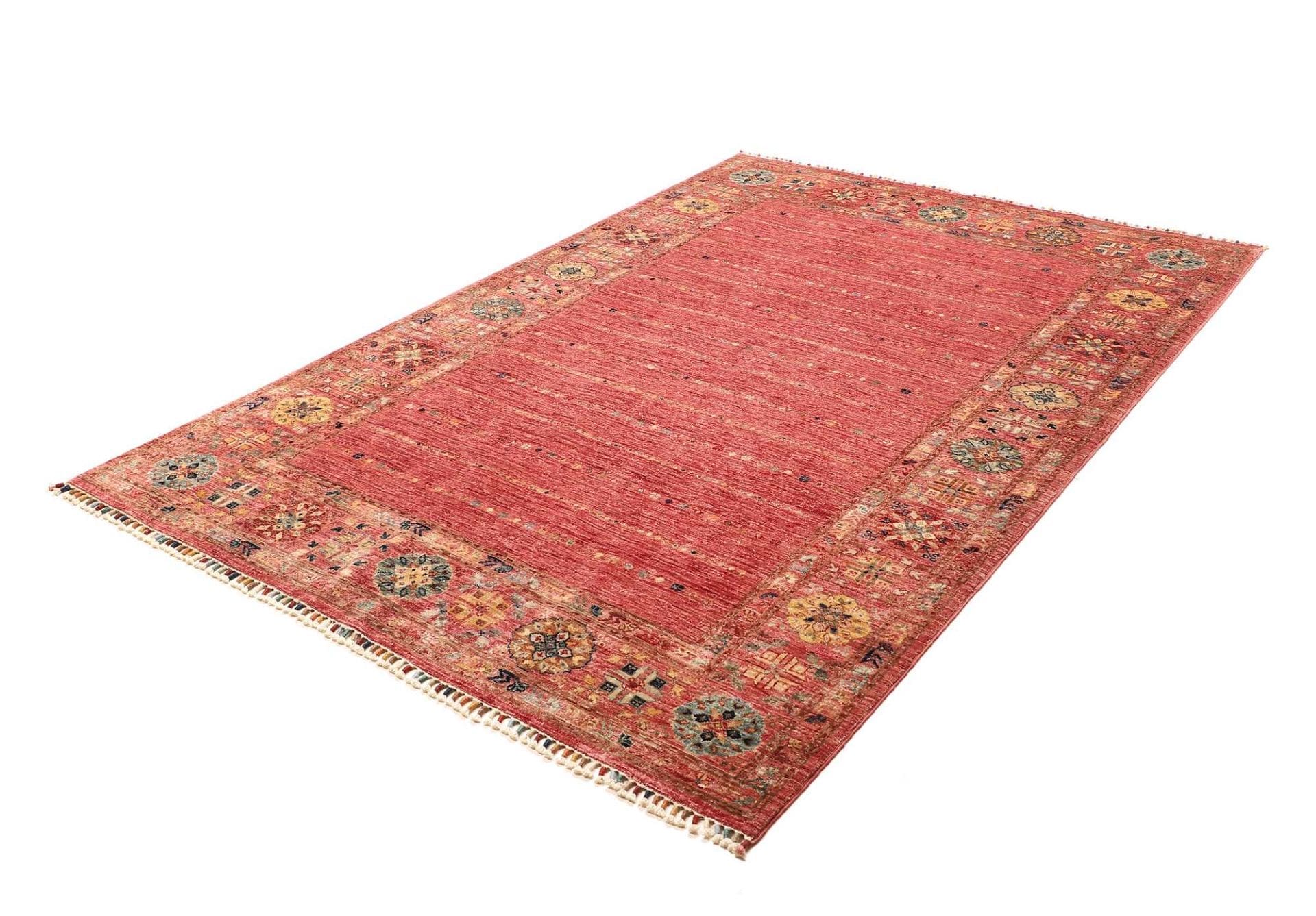 Handgeknüpfter Samarkand Orientteppich 175 × 238 cm