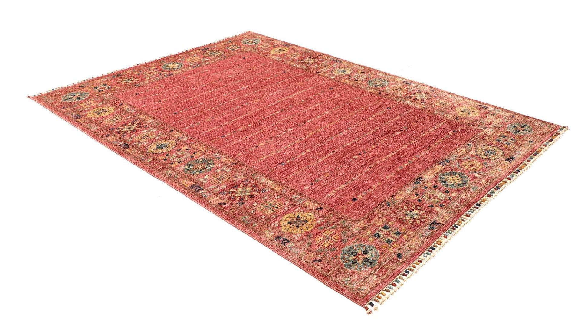 Handgeknüpfter Samarkand Orientteppich 175 × 238 cm