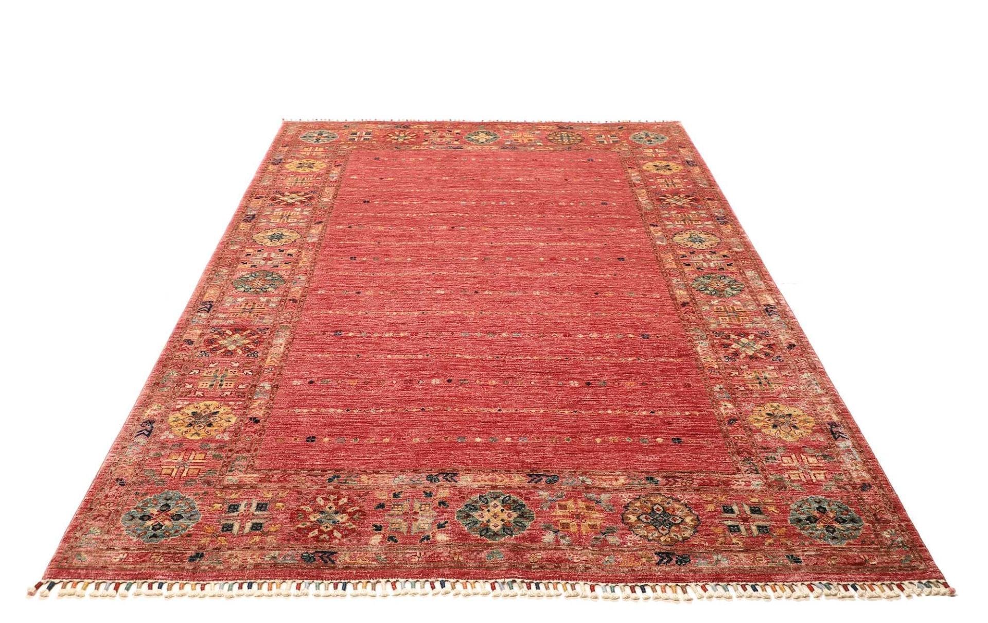 Handgeknüpfter Samarkand Orientteppich 175 × 238 cm