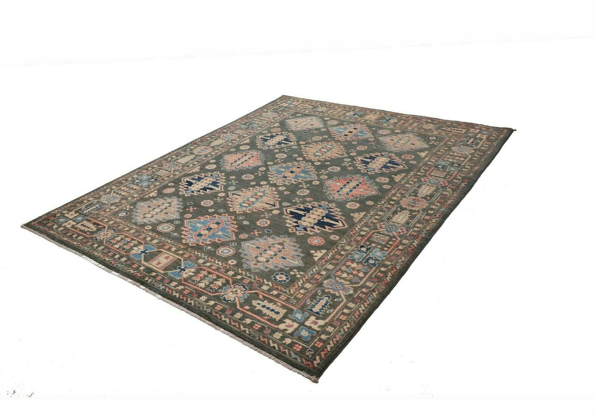 Kazak Orientteppich aus Pakistan, 177 × 230 cm