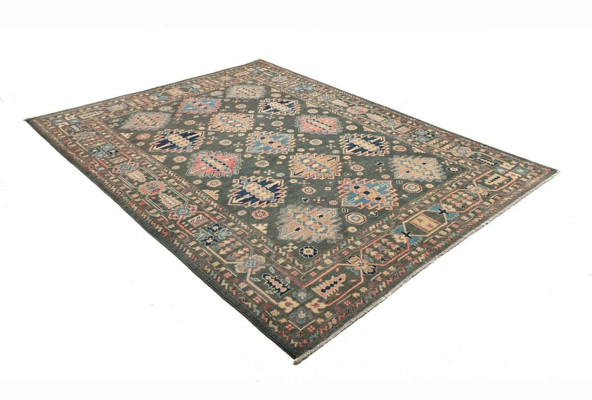 Kazak Orientteppich aus Pakistan, 177 × 230 cm