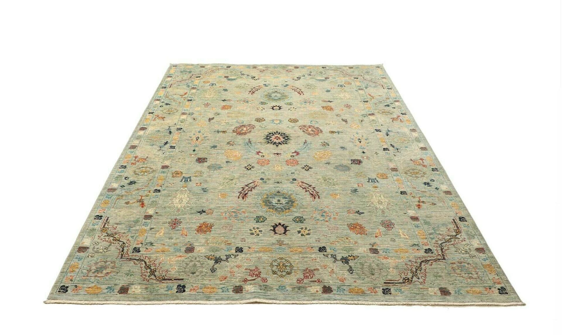 Samarkand Orientteppich 174 × 226 cm aus Wolle, handgeknüpft