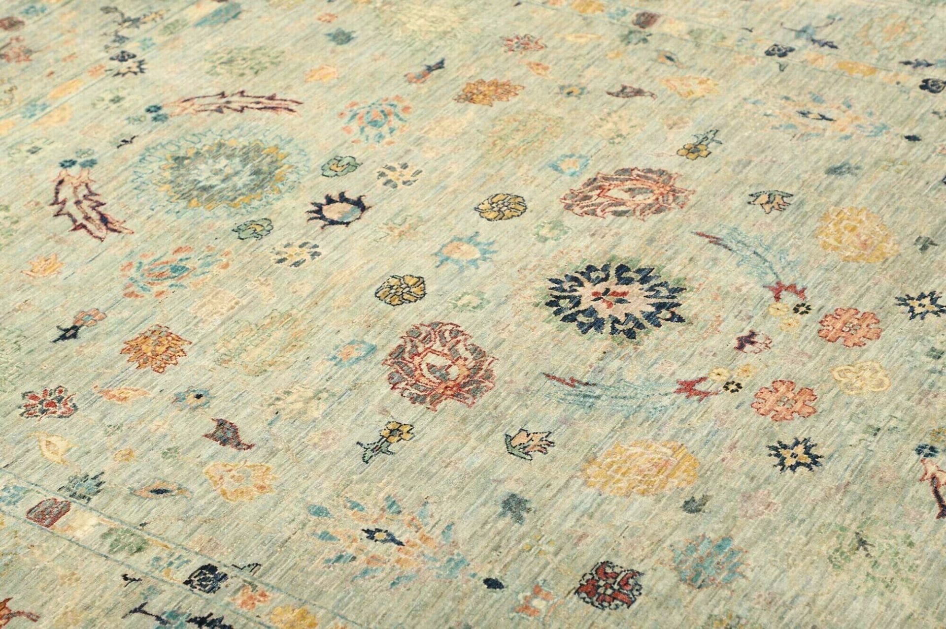 Samarkand Orientteppich 174 × 226 cm aus Wolle, handgeknüpft