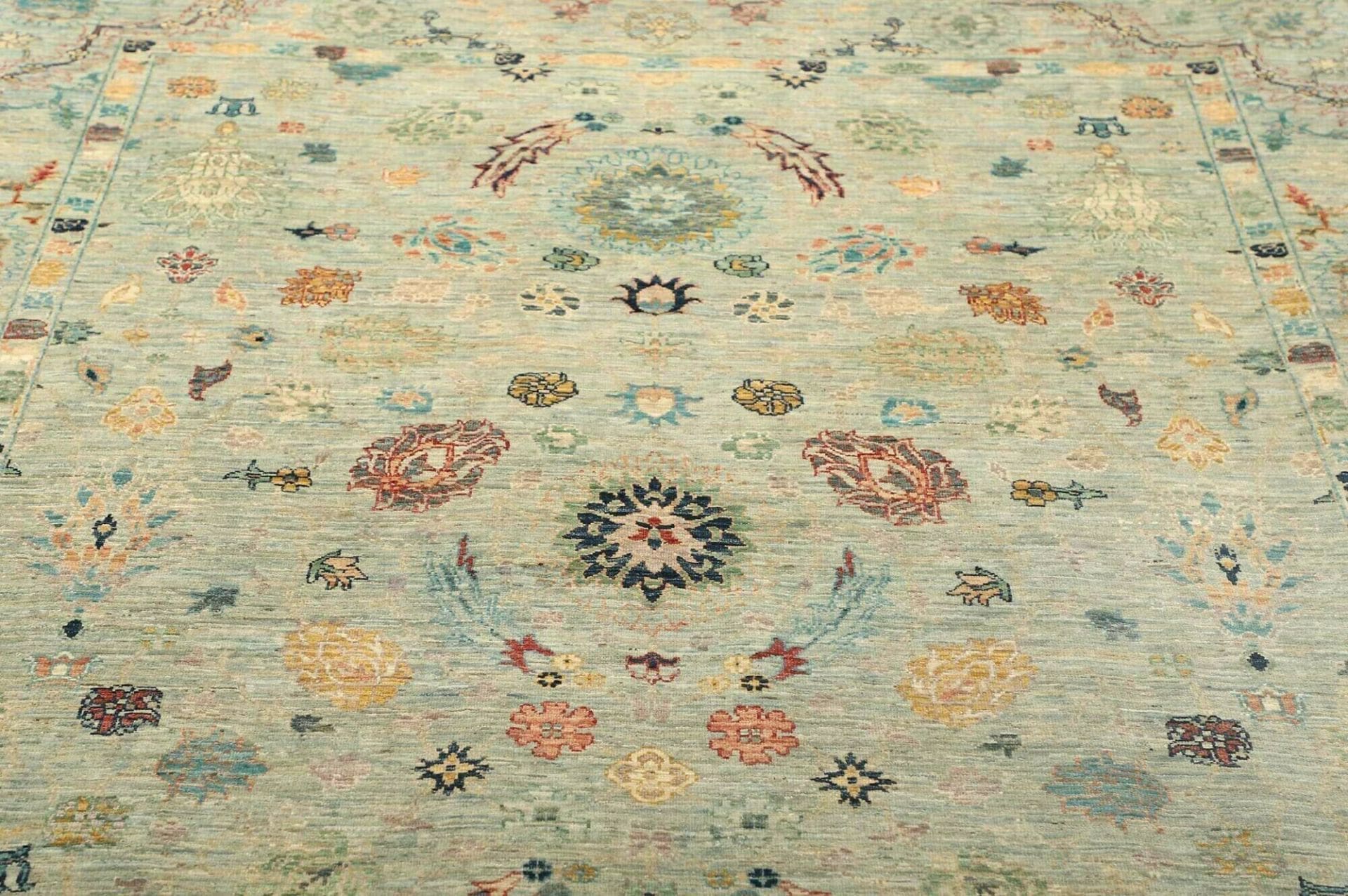 Samarkand Orientteppich 174 × 226 cm aus Wolle, handgeknüpft