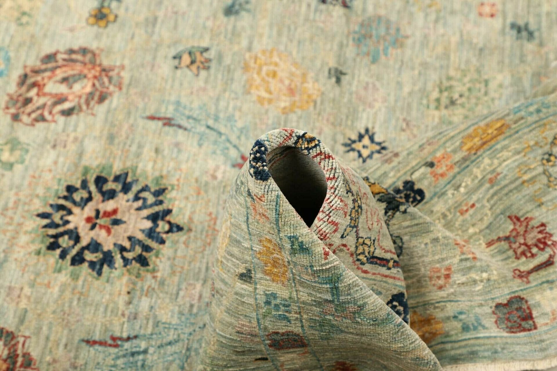 Samarkand Orientteppich 174 × 226 cm aus Wolle, handgeknüpft