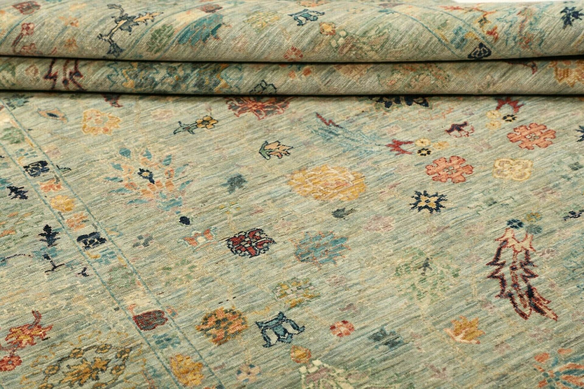 Samarkand Orientteppich 174 × 226 cm aus Wolle, handgeknüpft