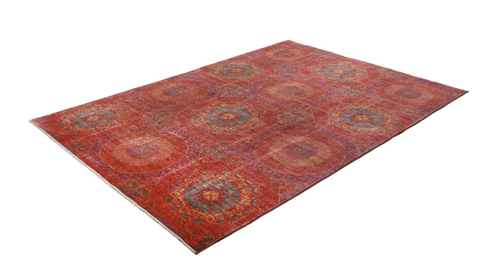 Handgeknüpfter Mamluk Orientteppich 173 × 228 cm