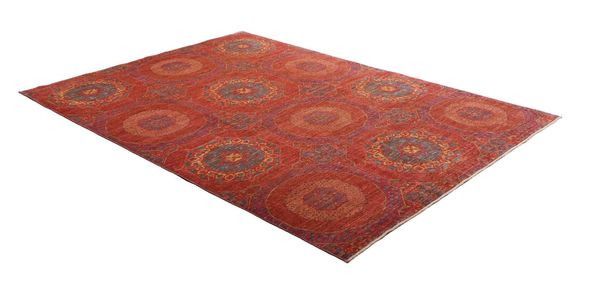 Handgeknüpfter Mamluk Orientteppich 173 × 228 cm