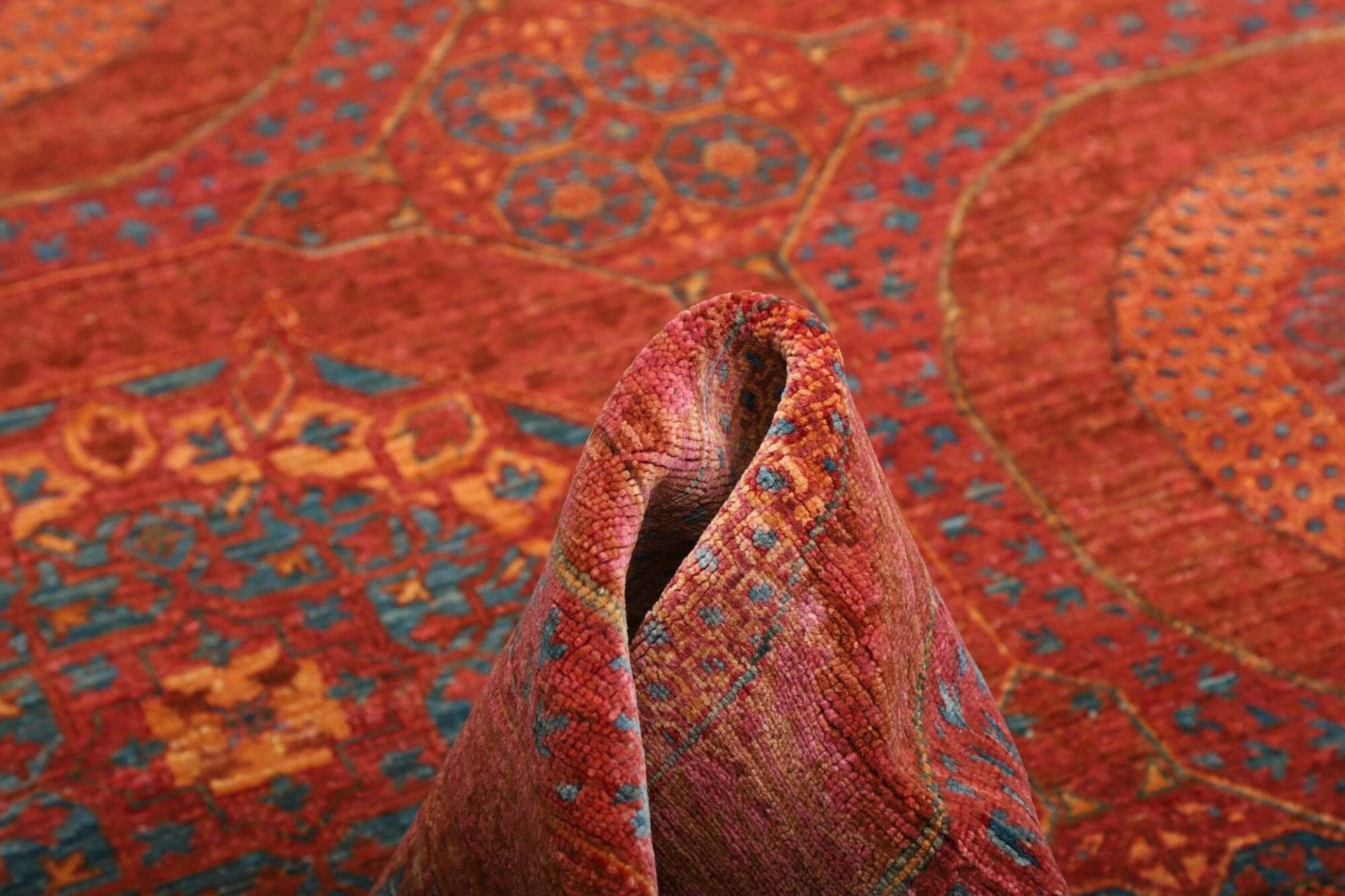 Handgeknüpfter Mamluk Orientteppich 173 × 228 cm
