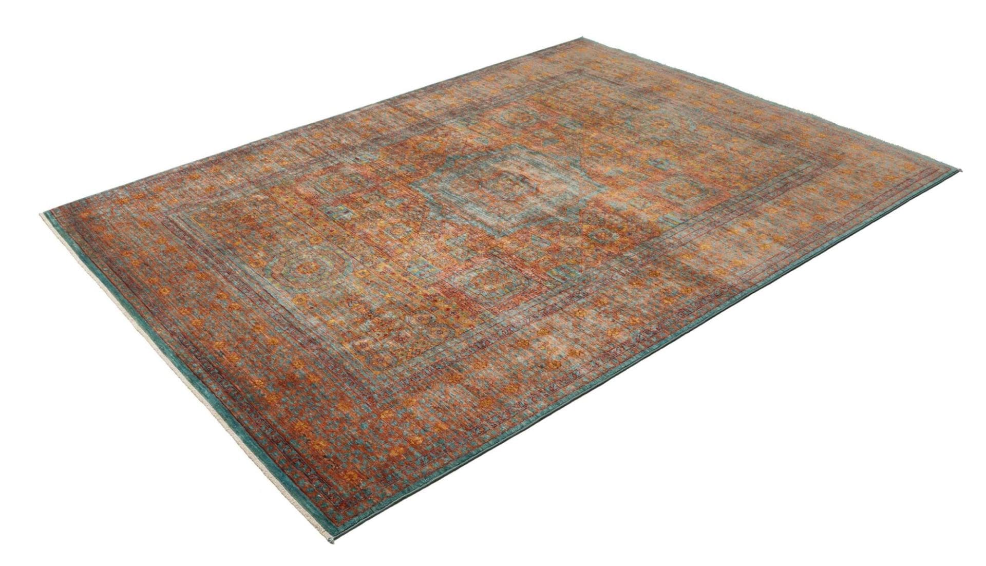 Handgeknüpfter Mamluk Orientteppich, 171 × 231 cm, Wolle
