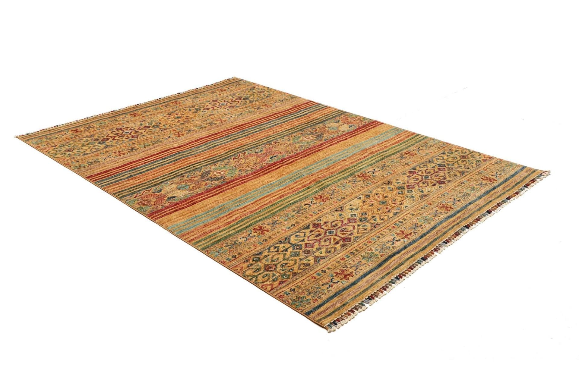Handgeknüpfter Samarkand Orientteppich 172 × 236 cm