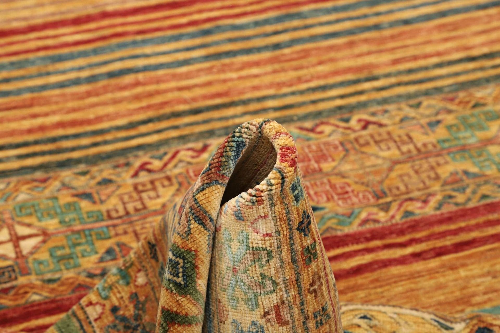 Handgeknüpfter Samarkand Orientteppich 172 × 236 cm