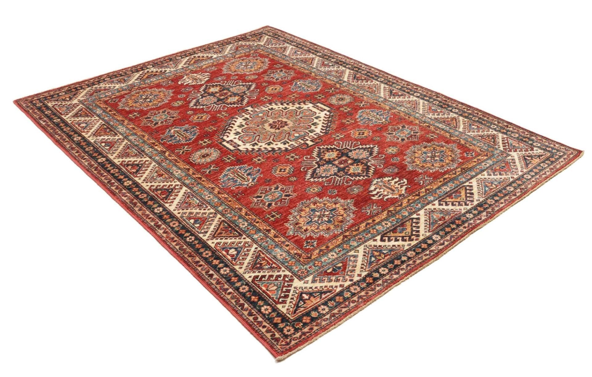 Handgeknüpfter Kazak Orientteppich, 171 × 222 cm, Wolle