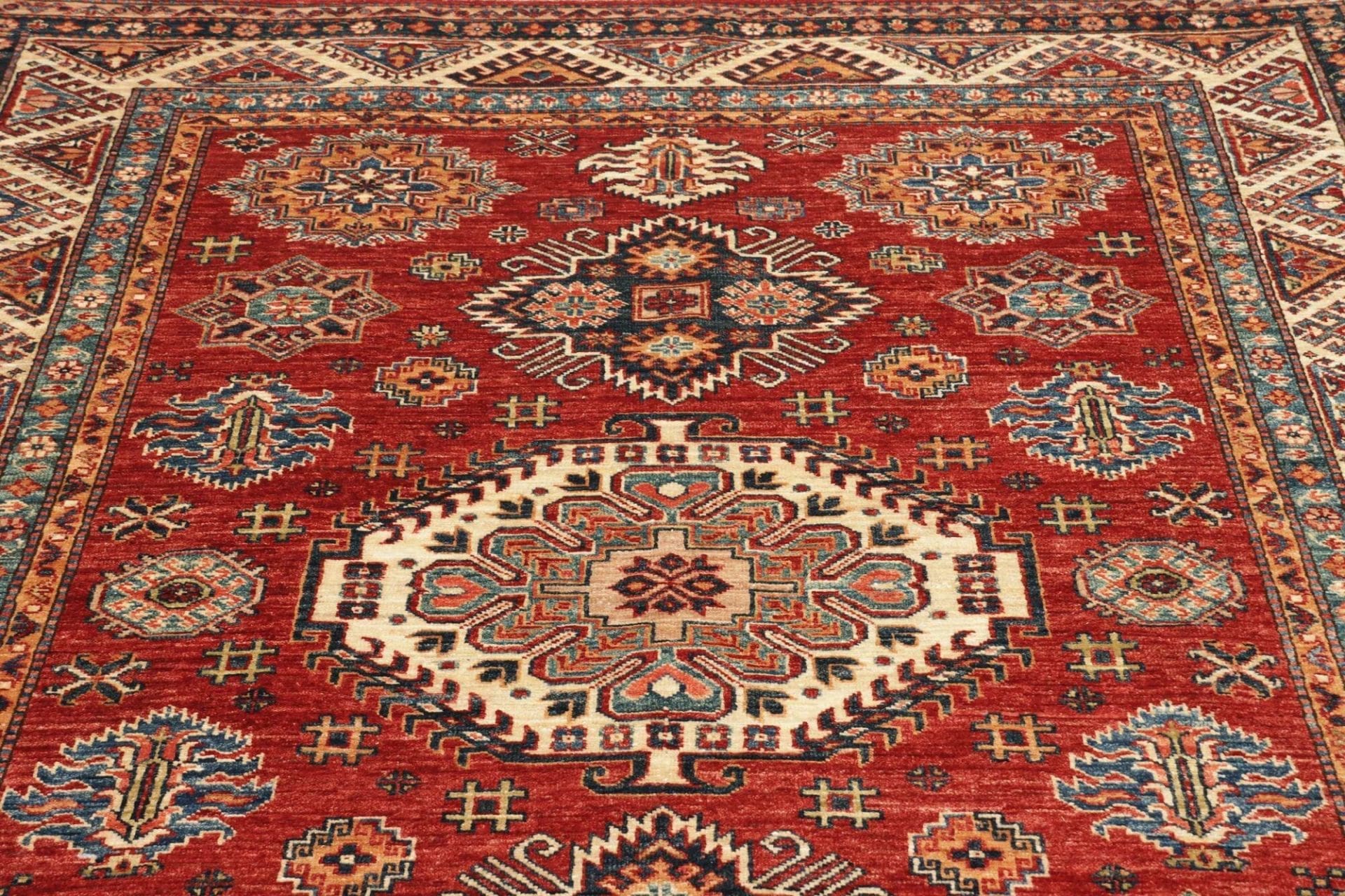 Handgeknüpfter Kazak Orientteppich, 171 × 222 cm, Wolle