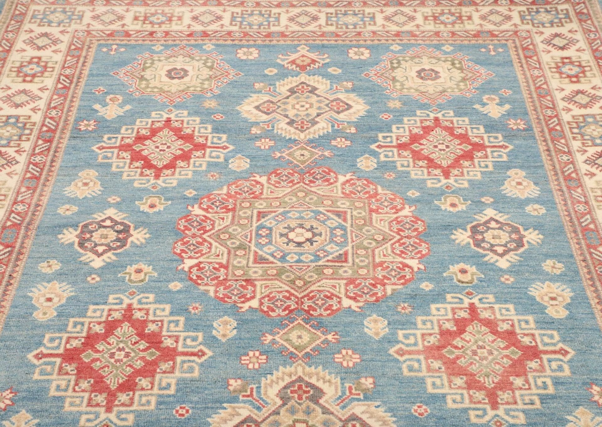 Handgeknüpfter Kazak Orientteppich 177 × 228 cm