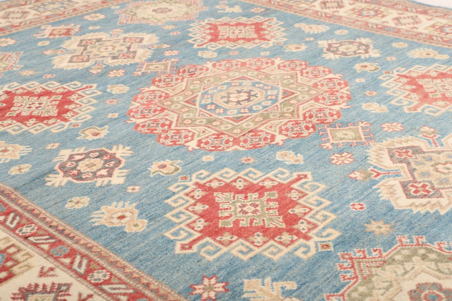 Handgeknüpfter Kazak Orientteppich 177 × 228 cm