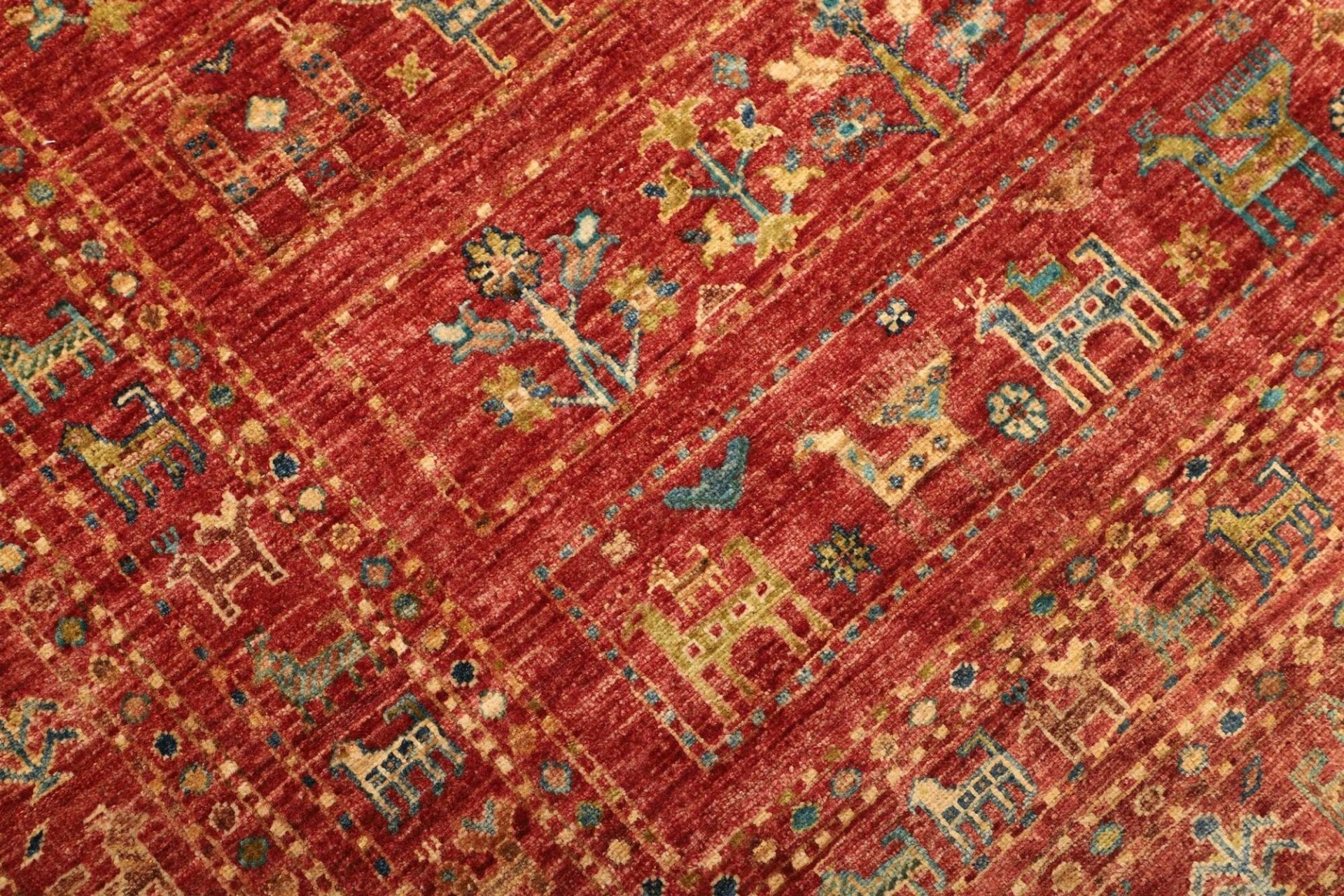 Samarkand Orientteppich 176 × 236 cm aus Wolle, handgeknüpft