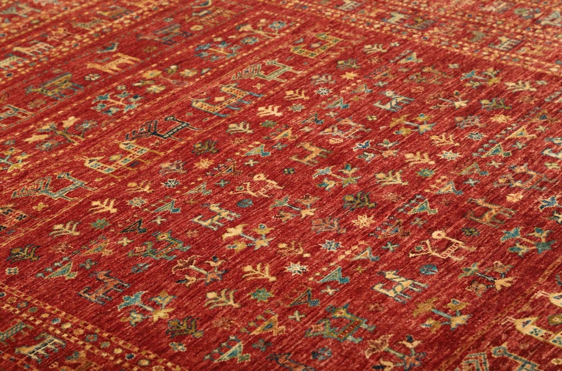 Samarkand Orientteppich 176 × 236 cm aus Wolle, handgeknüpft