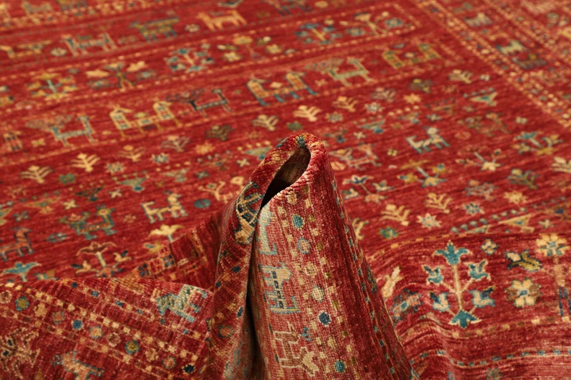 Samarkand Orientteppich 176 × 236 cm aus Wolle, handgeknüpft