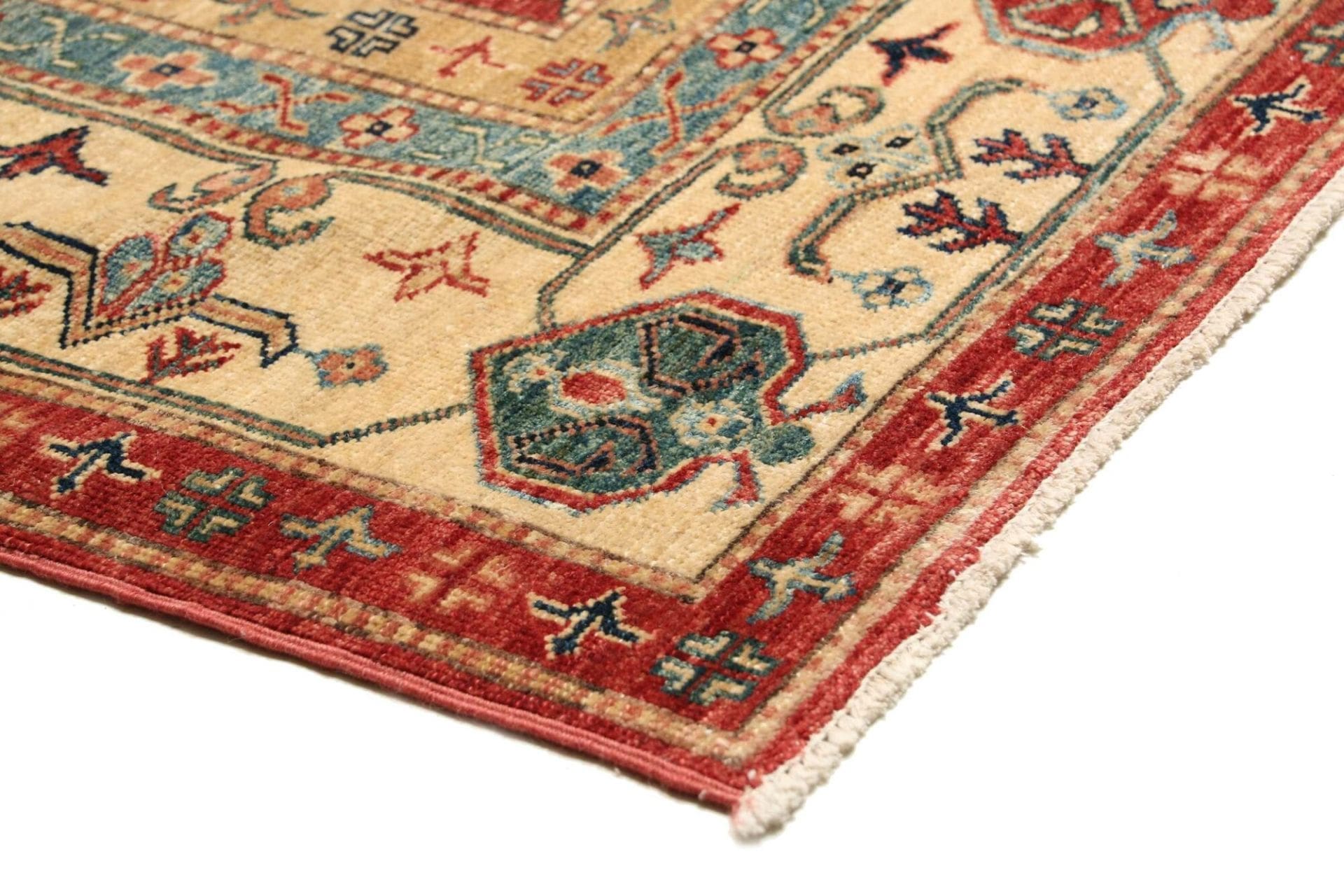 Handgeknüpfter Kazak Orientteppich, 173 × 264 cm, Wolle