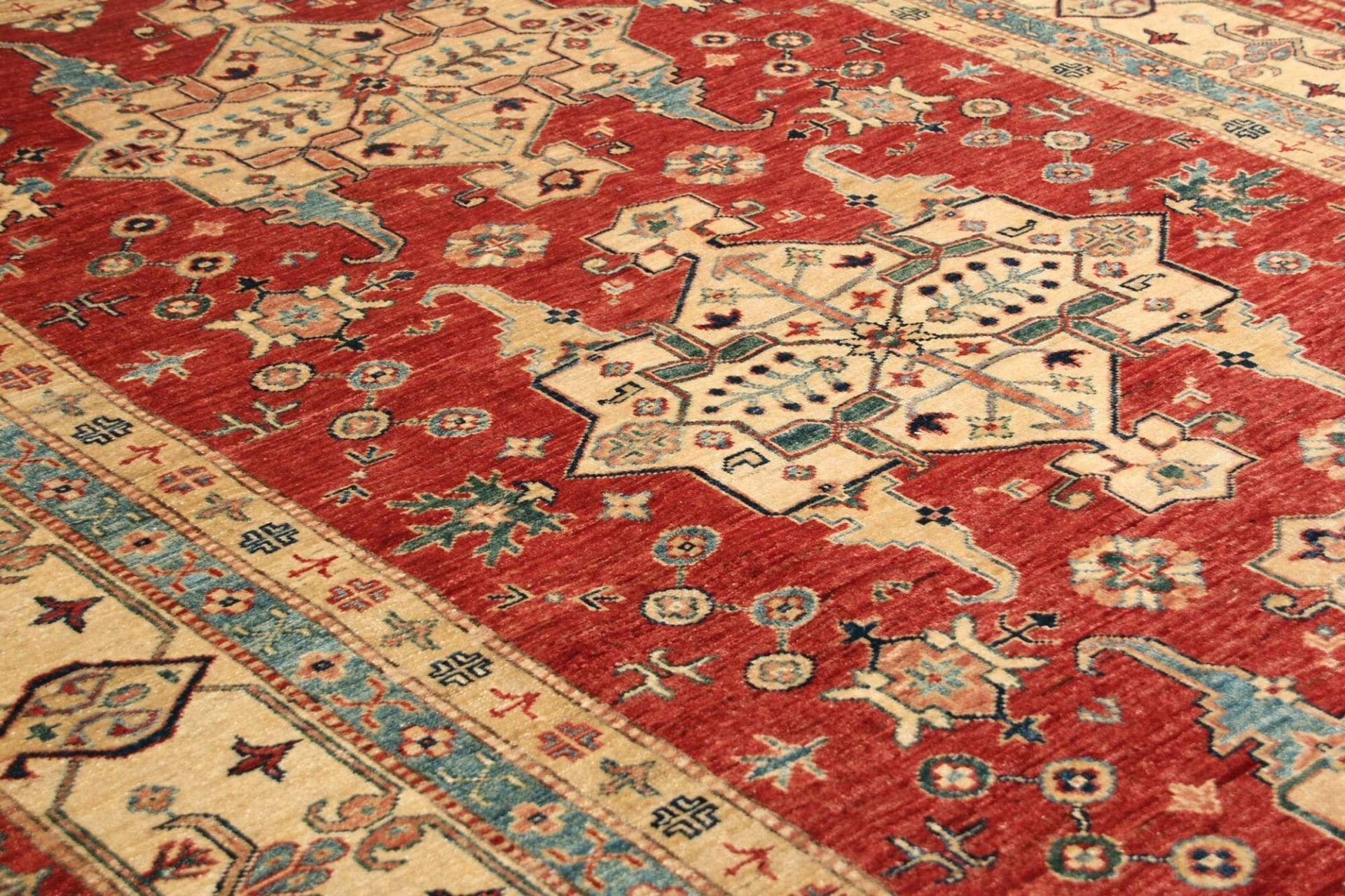 Handgeknüpfter Kazak Orientteppich, 173 × 264 cm, Wolle