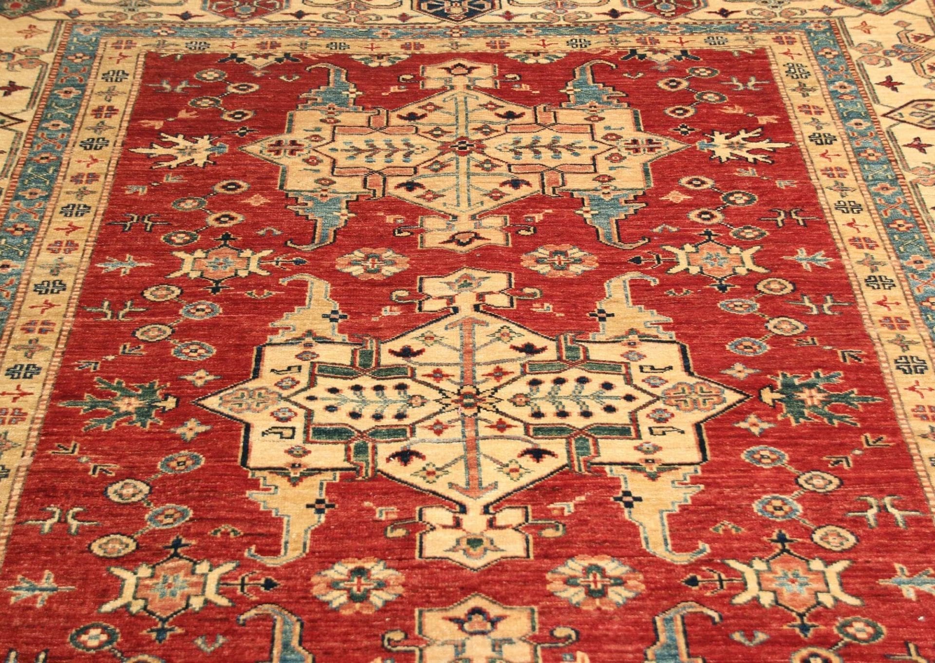 Handgeknüpfter Kazak Orientteppich, 173 × 264 cm, Wolle