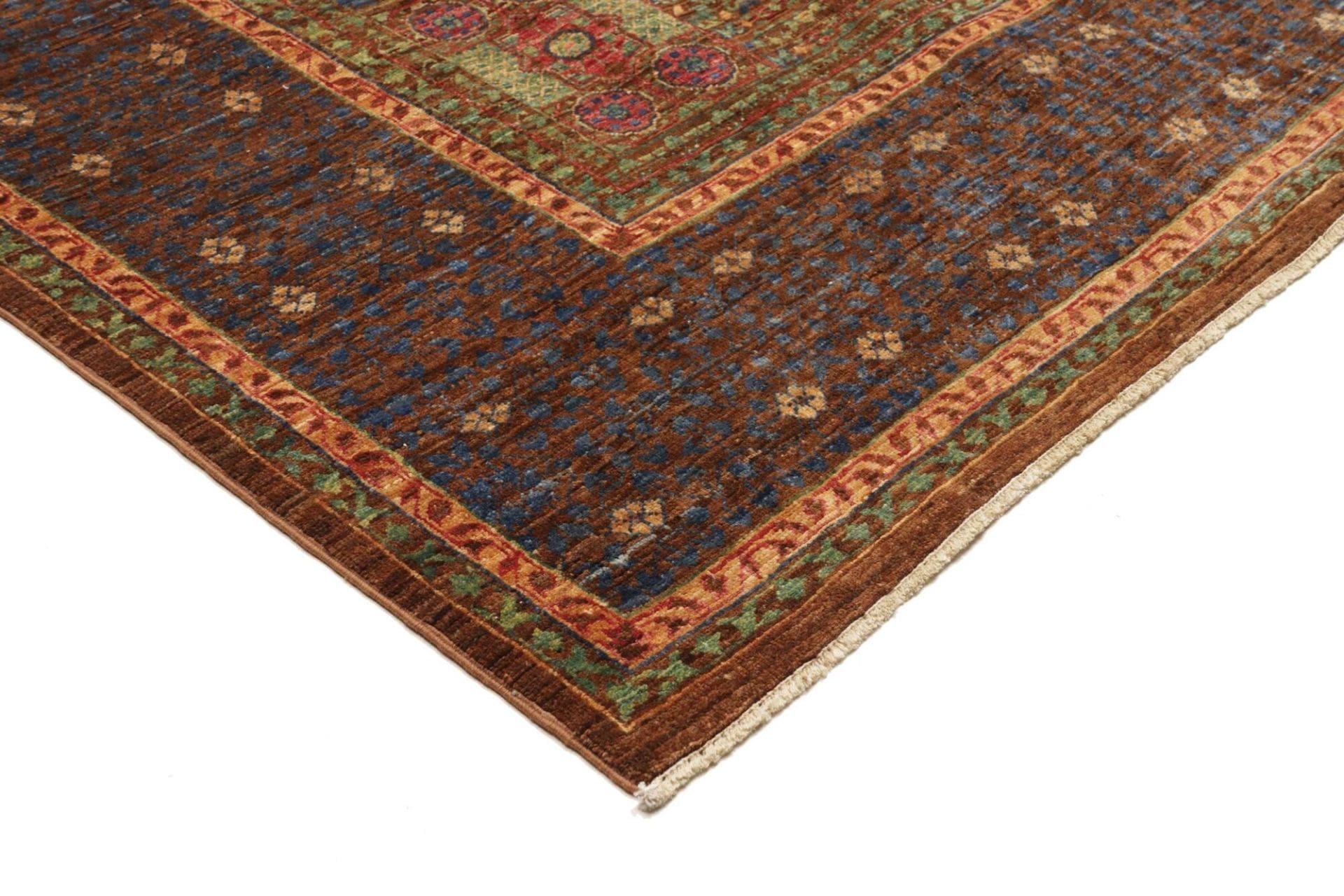 Mamluk Orientteppich 172 × 234 cm aus Wolle, handgeknüpft