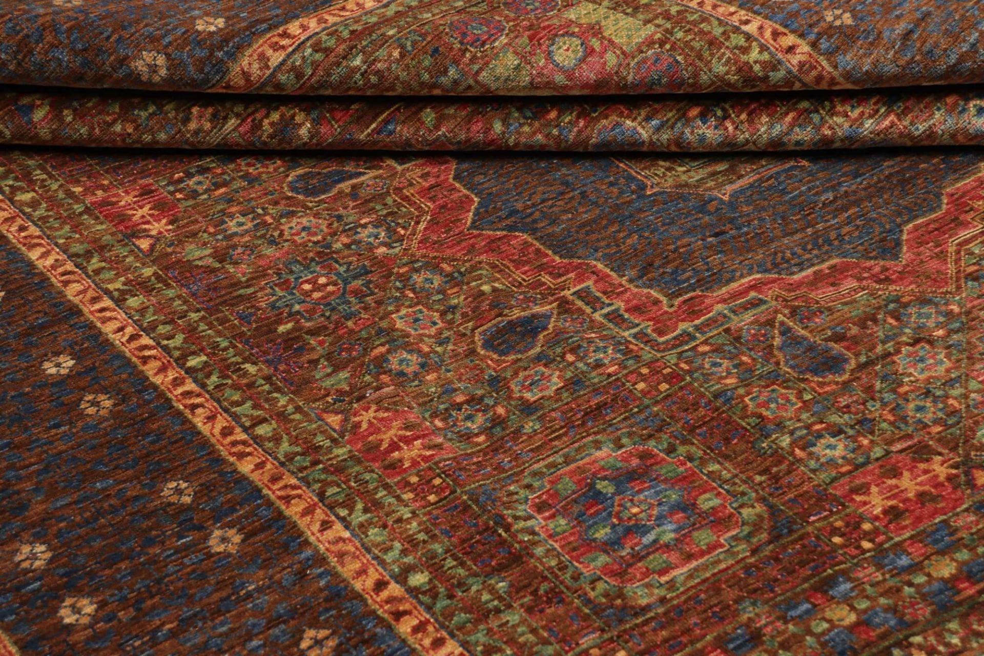 Mamluk Orientteppich 172 × 234 cm aus Wolle, handgeknüpft