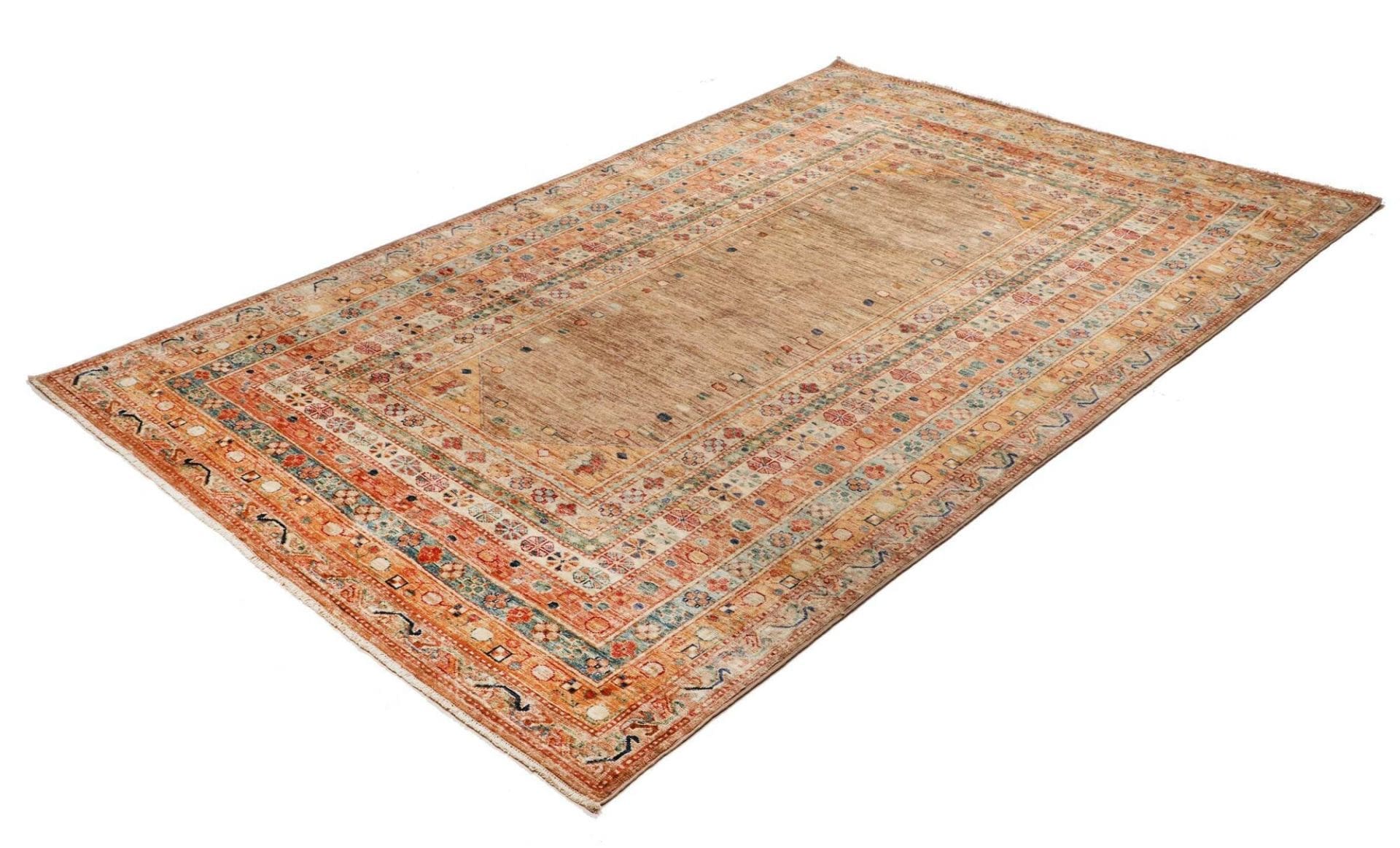Kazak Orientteppich aus Pakistan, 161 × 240 cm