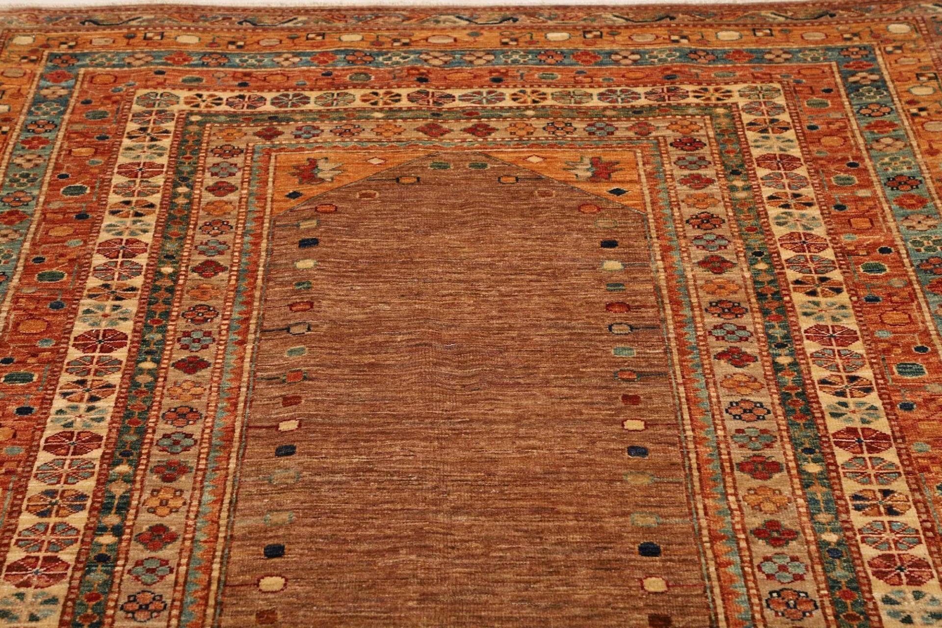 Kazak Orientteppich aus Pakistan, 161 × 240 cm