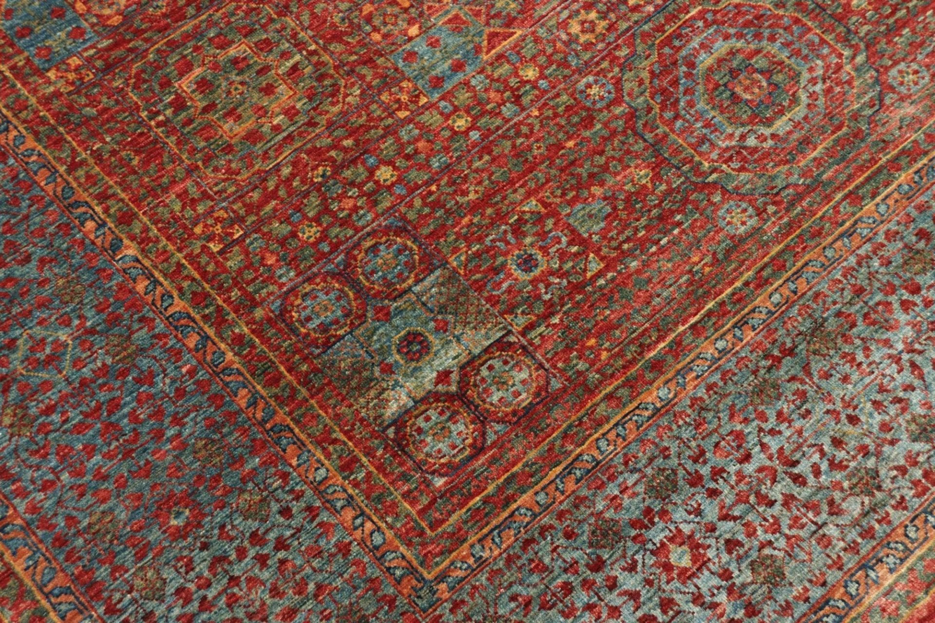 Handgeknüpfter Mamluk Orientteppich, 176 × 234 cm, Wolle