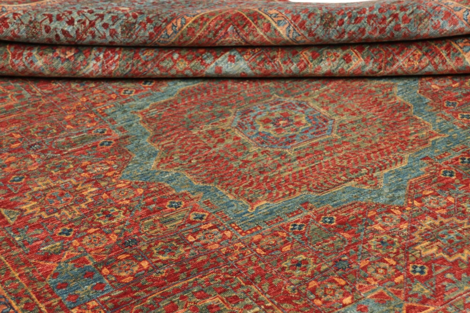 Handgeknüpfter Mamluk Orientteppich, 176 × 234 cm, Wolle