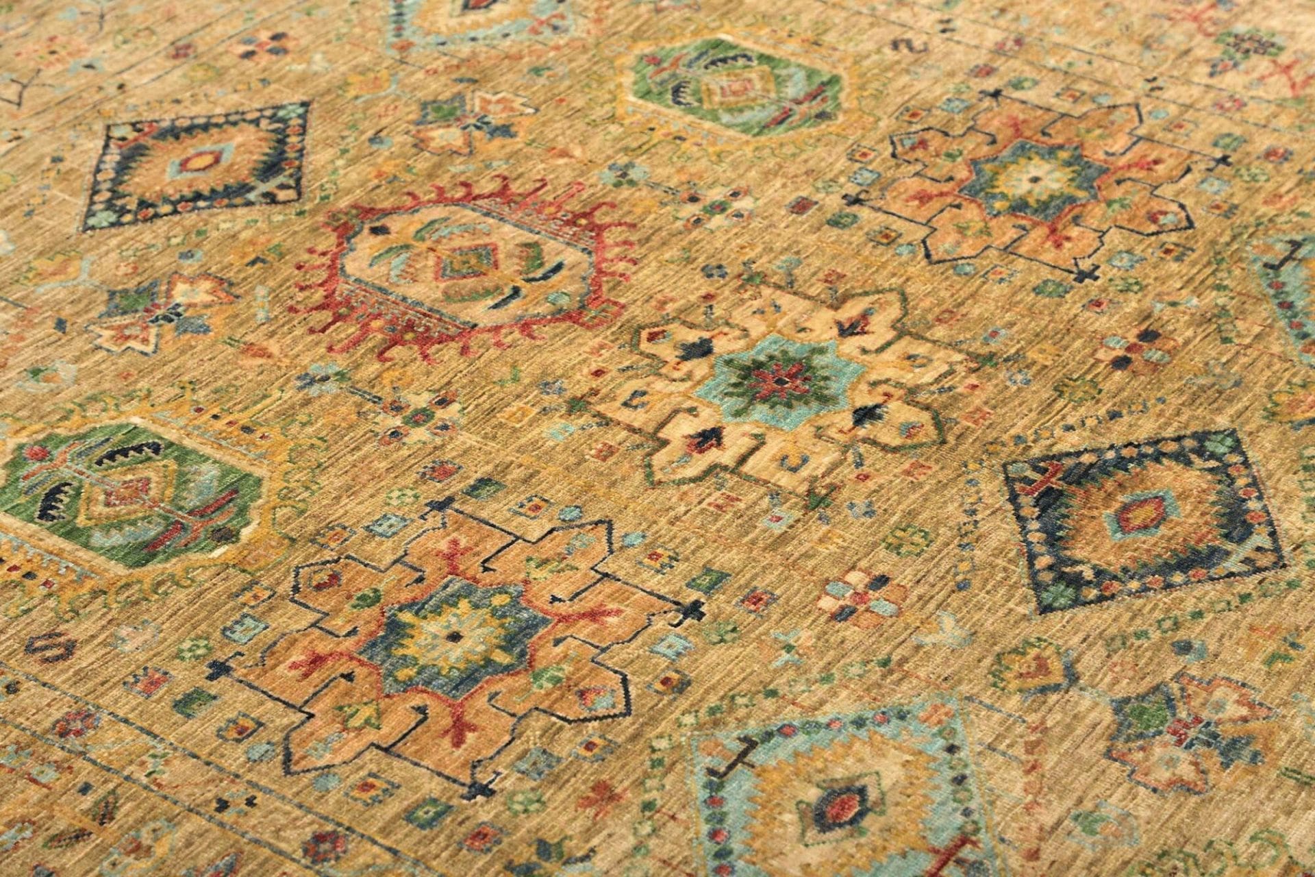 Handgeknüpfter Samarkand Orientteppich, 173 × 233 cm, Wolle