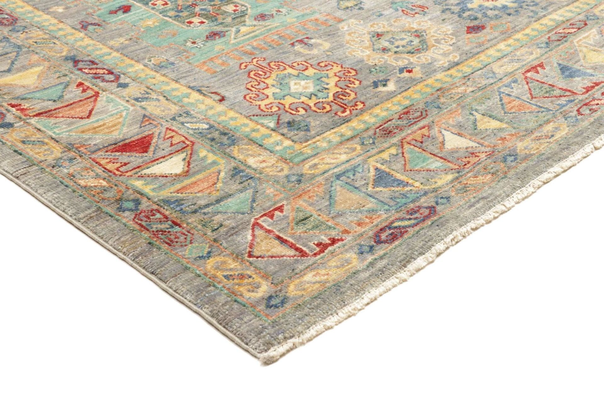 Handgeknüpfter Samarkand Orientteppich, 168 × 238 cm, Wolle