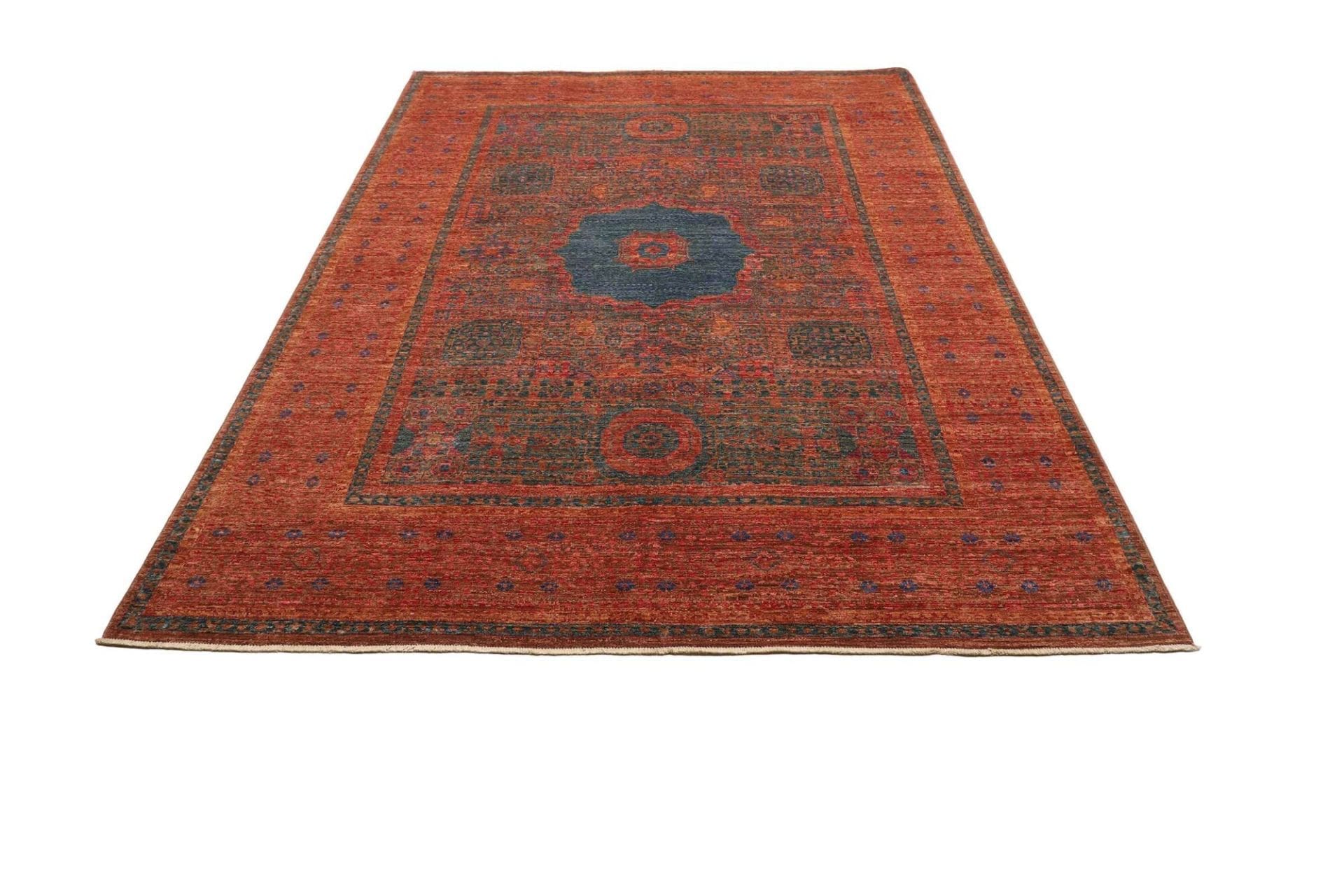 Mamluk Orientteppich aus Pakistan, 176 × 244 cm