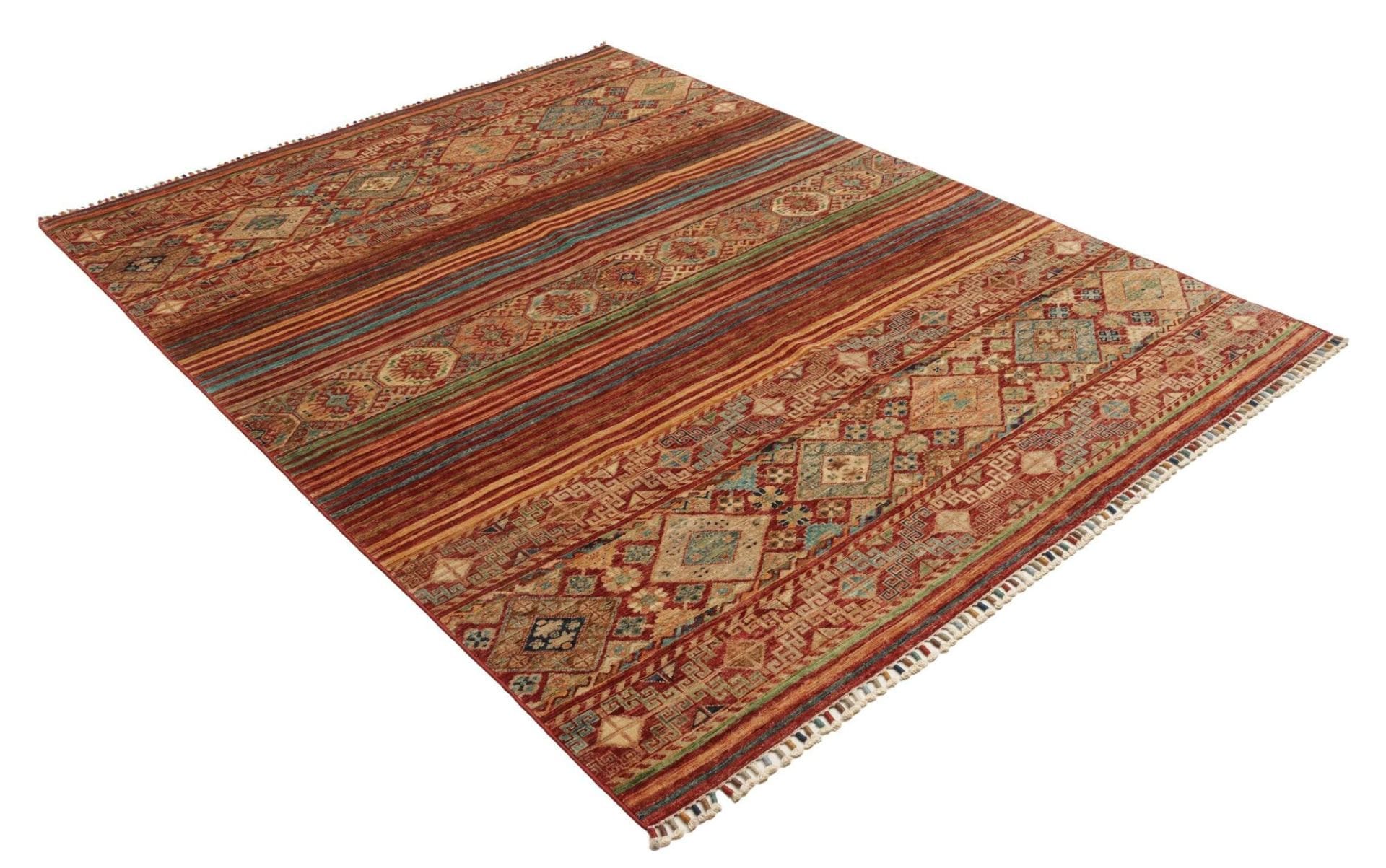 Samarkand Orientteppich 173 × 230 cm aus Wolle, handgeknüpft