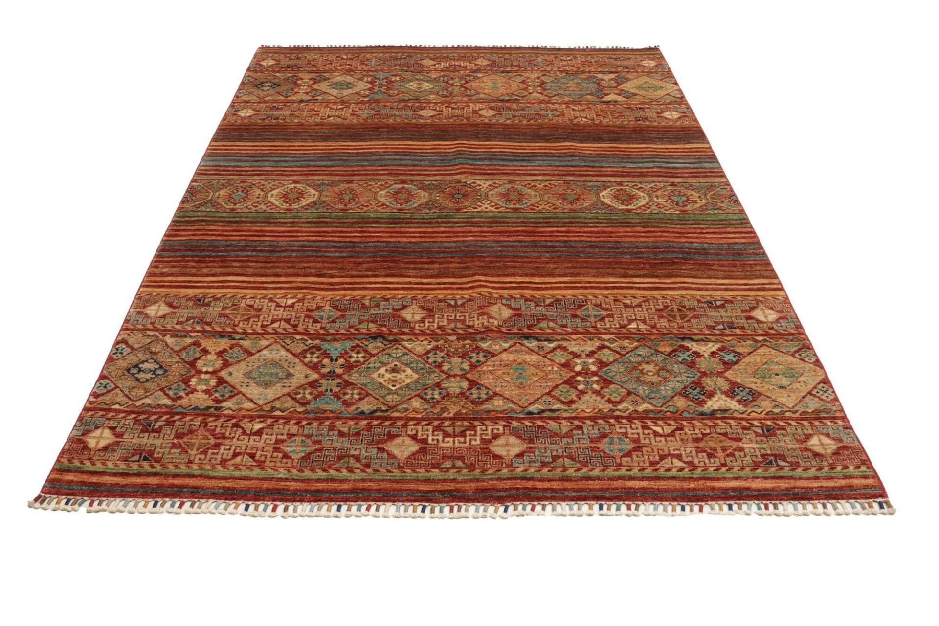 Samarkand Orientteppich 173 × 230 cm aus Wolle, handgeknüpft