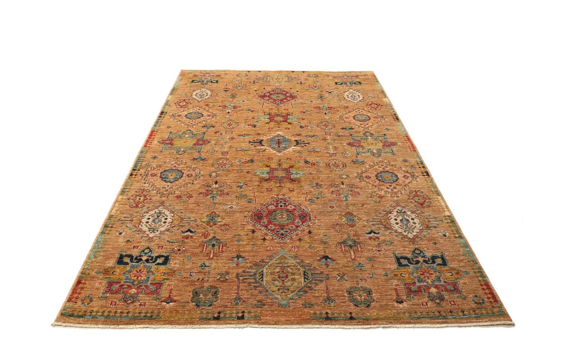 Samarkand Orientteppich 173 × 240 cm aus Wolle, handgeknüpft