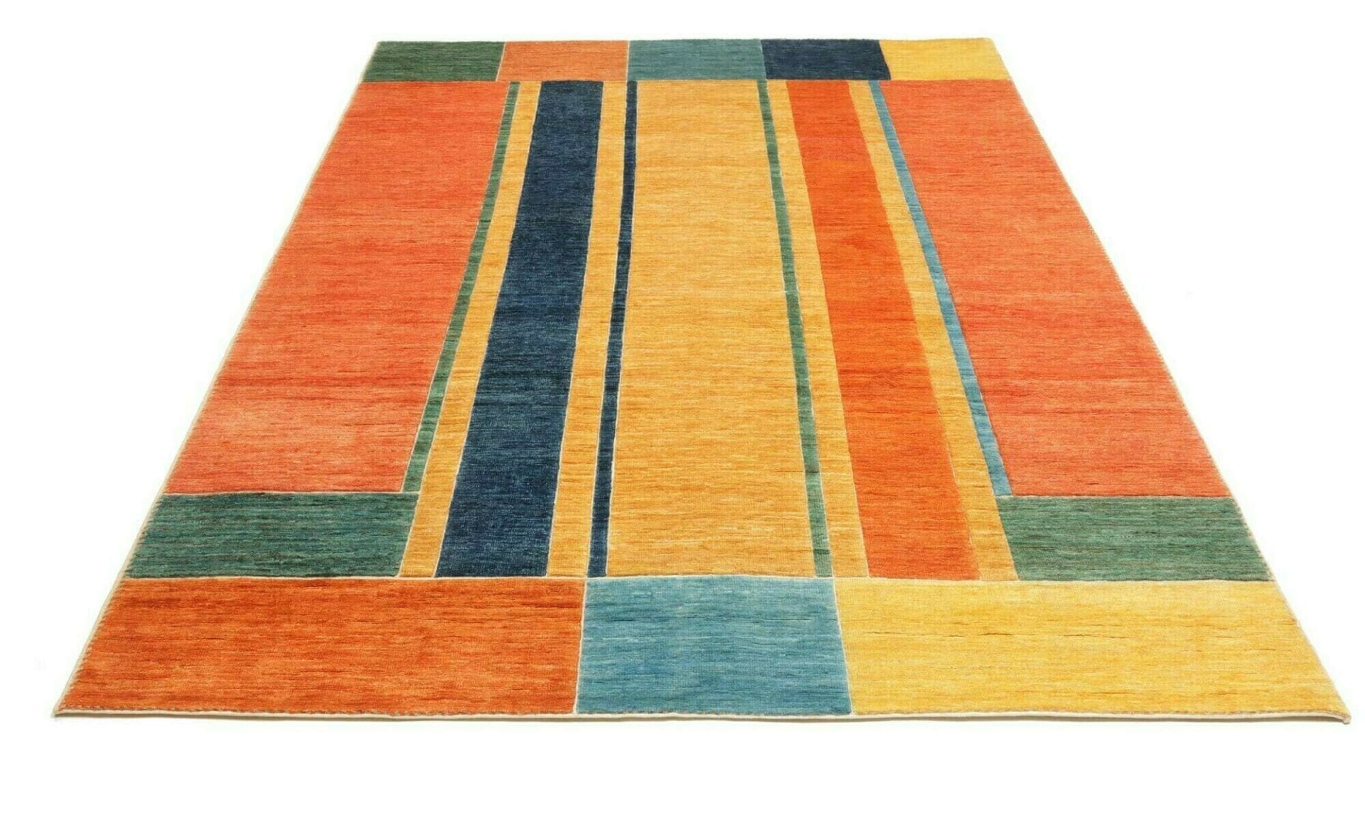 Handgeknüpfter Ziegler Orientteppich, 174 × 236 cm, Wolle