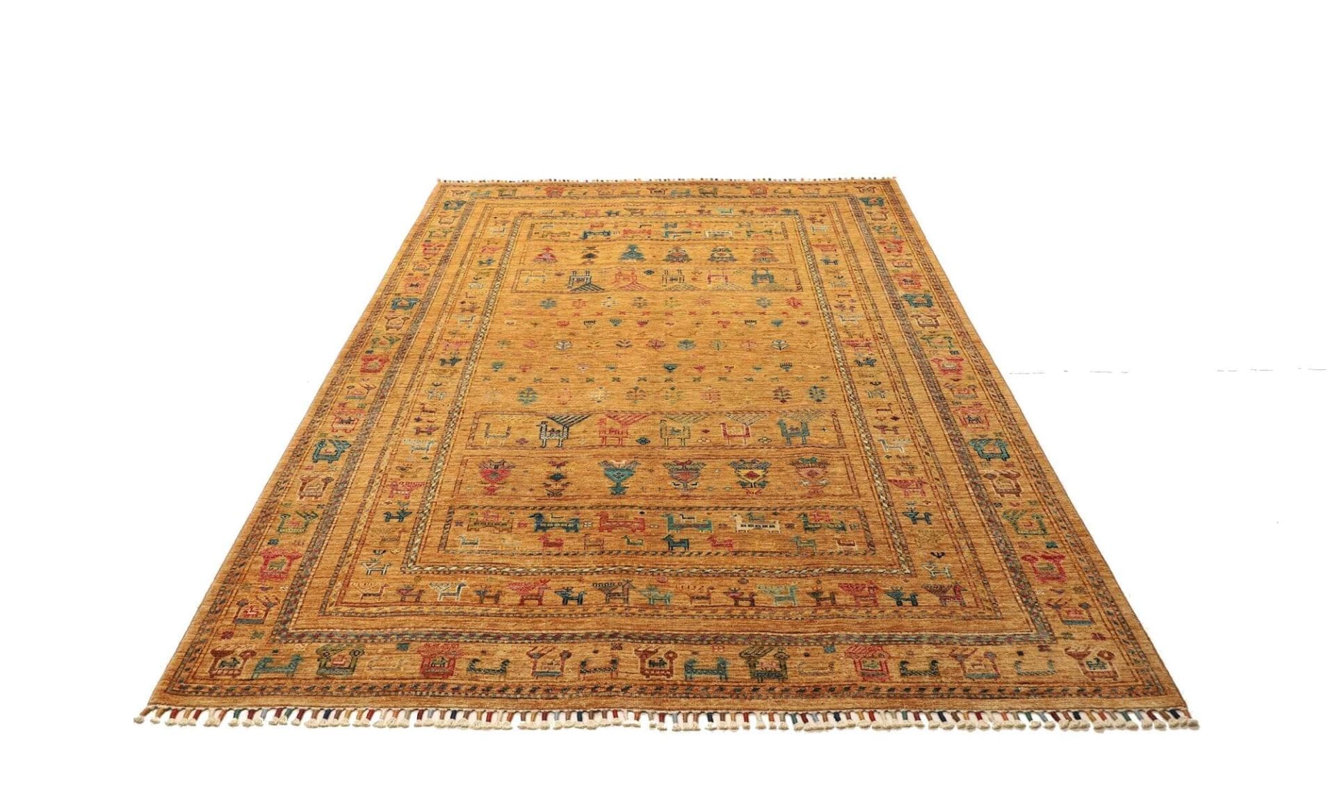 Samarkand Orientteppich aus Pakistan, 173 × 230 cm