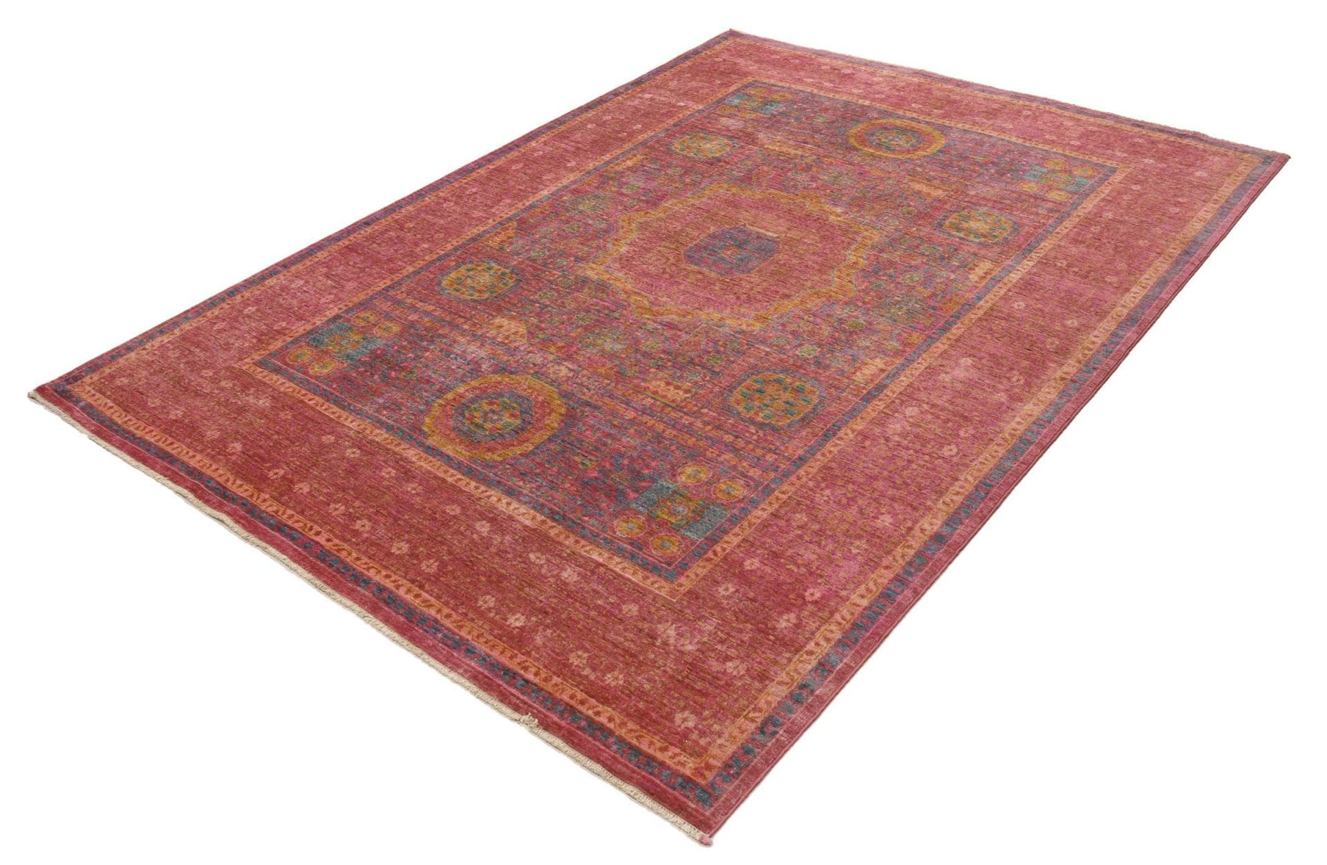 Mamluk Orientteppich 173 × 233 cm aus Wolle, handgeknüpft