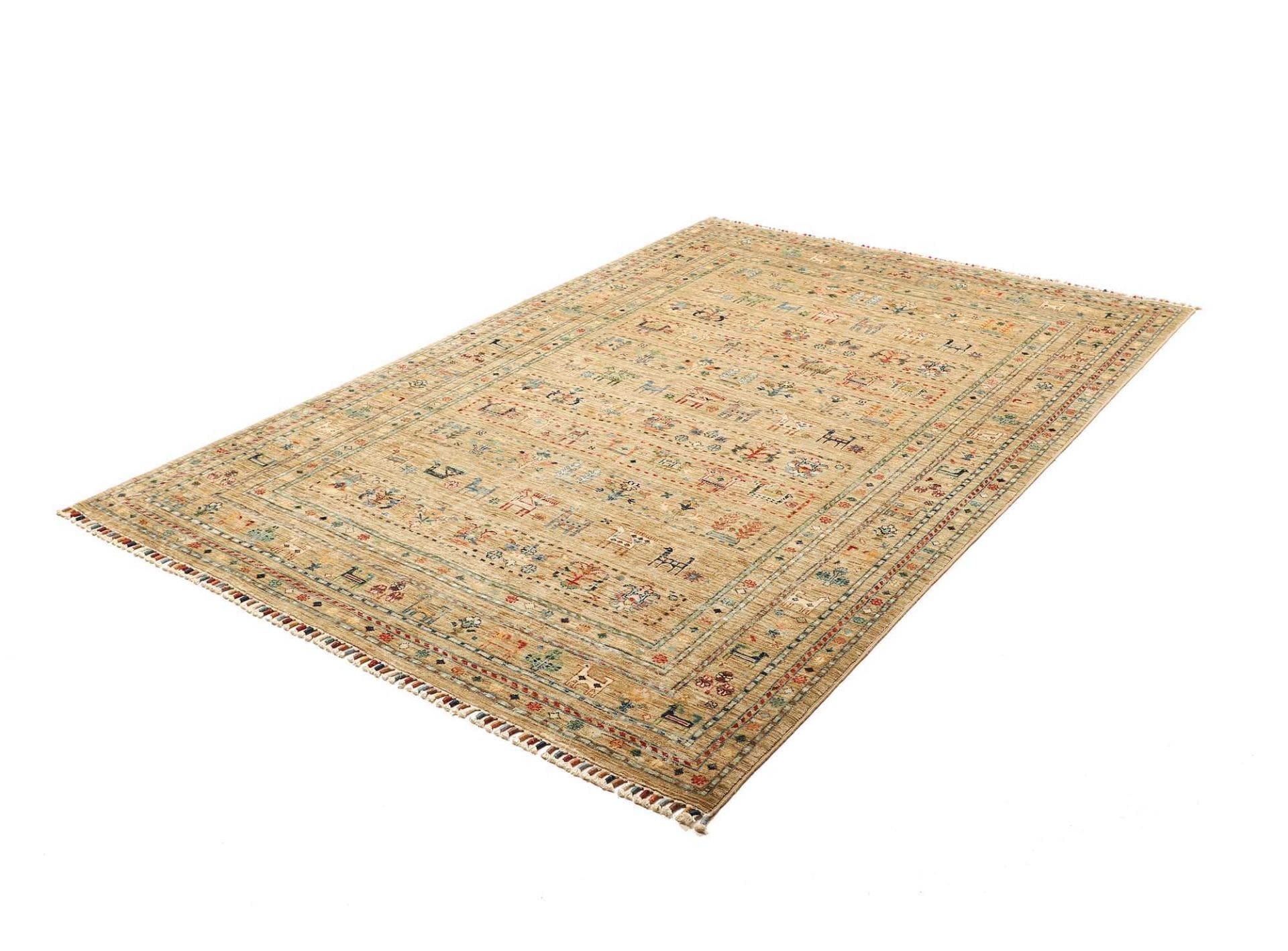 Samarkand Orientteppich 168 × 238 cm aus Wolle, handgeknüpft