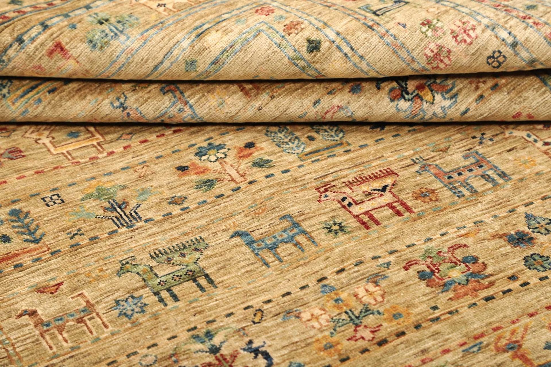 Samarkand Orientteppich 168 × 238 cm aus Wolle, handgeknüpft