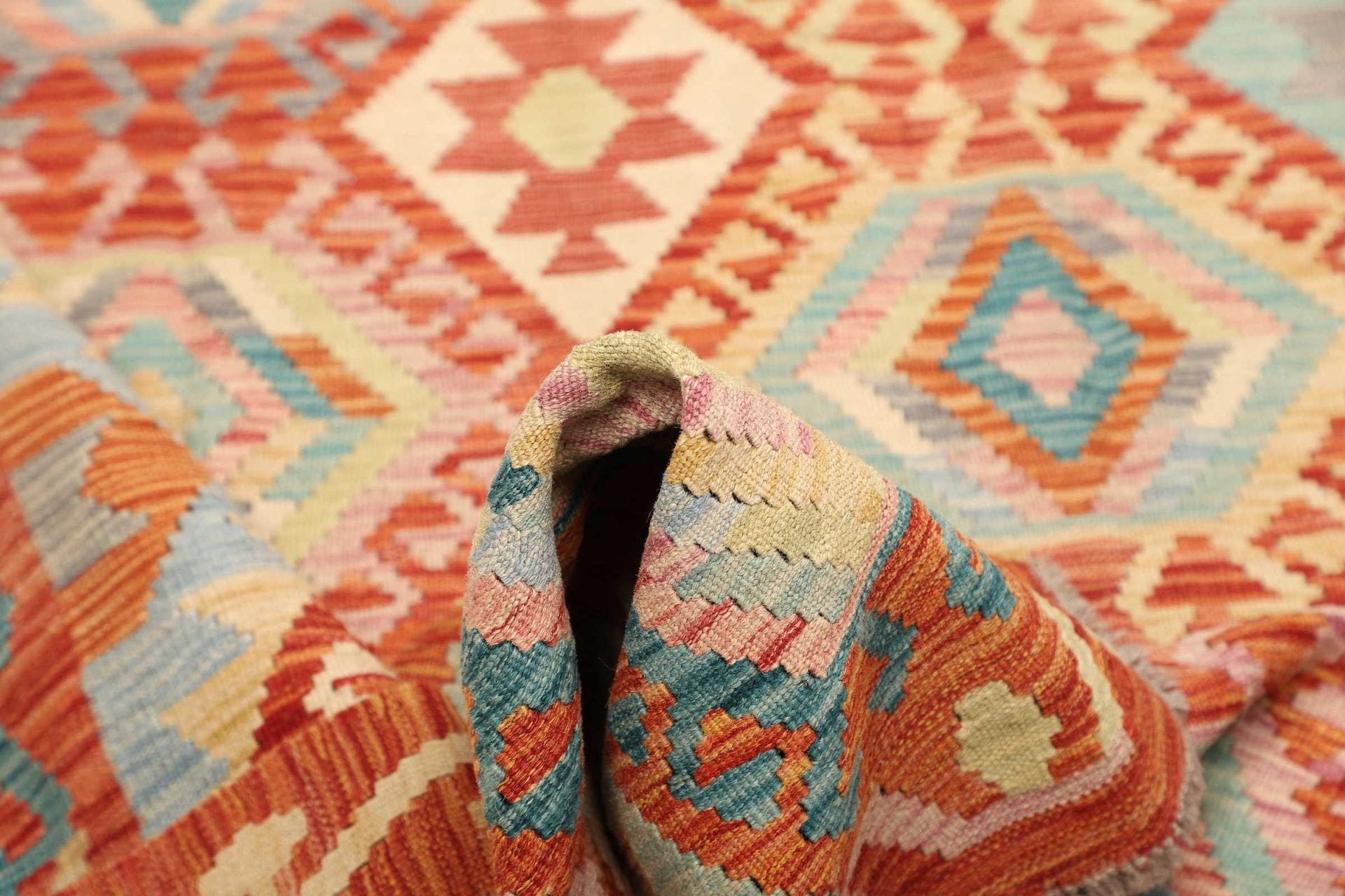 Kelim aus Pakistan, 177 × 234 cm